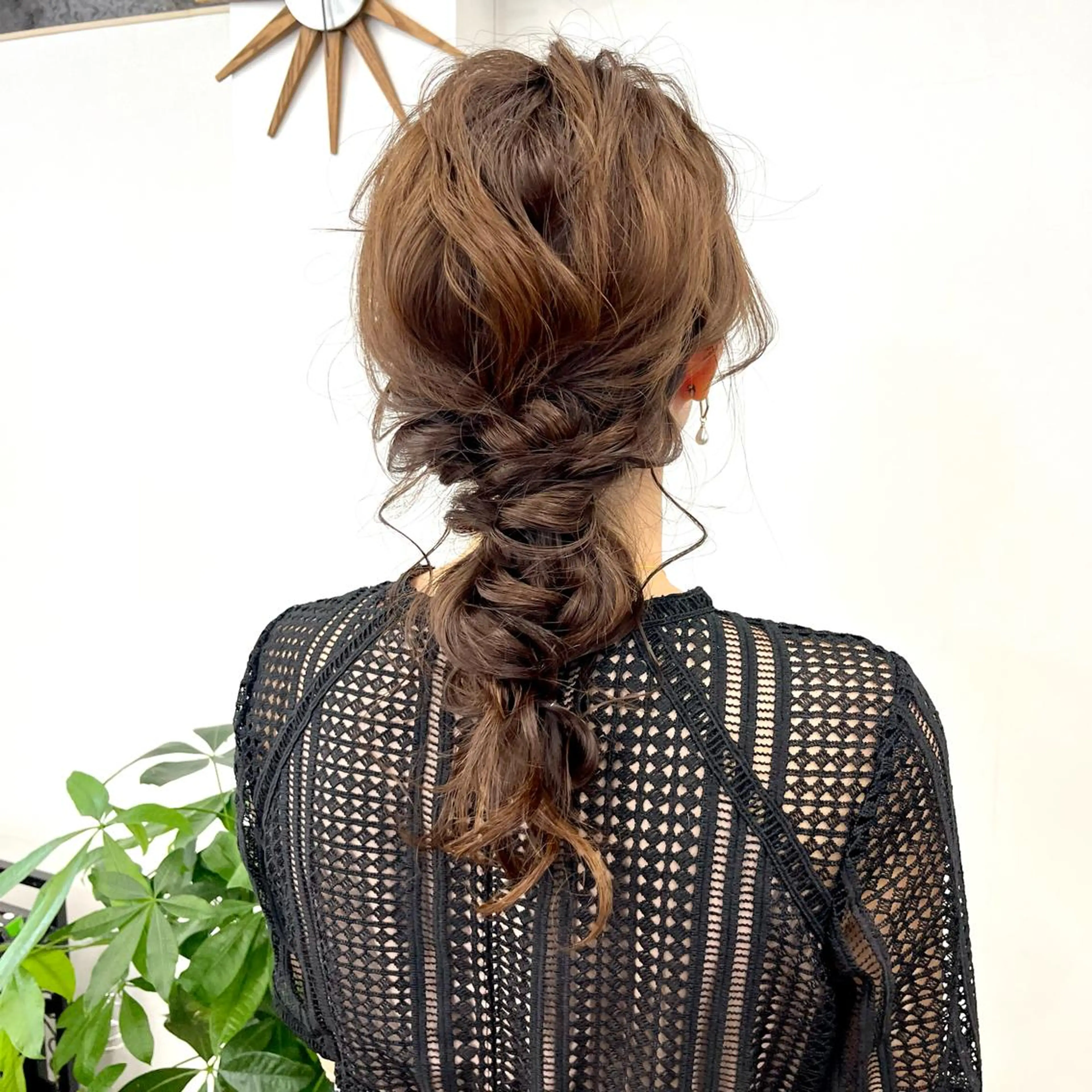 セミロング カラー ヘアアレンジ 成人式 結婚式・ブライダル 入学式 卒業式のヘアスタイル 似合わせカット HIROKO / 透明感暖色カラー🎀のヘアスタイル