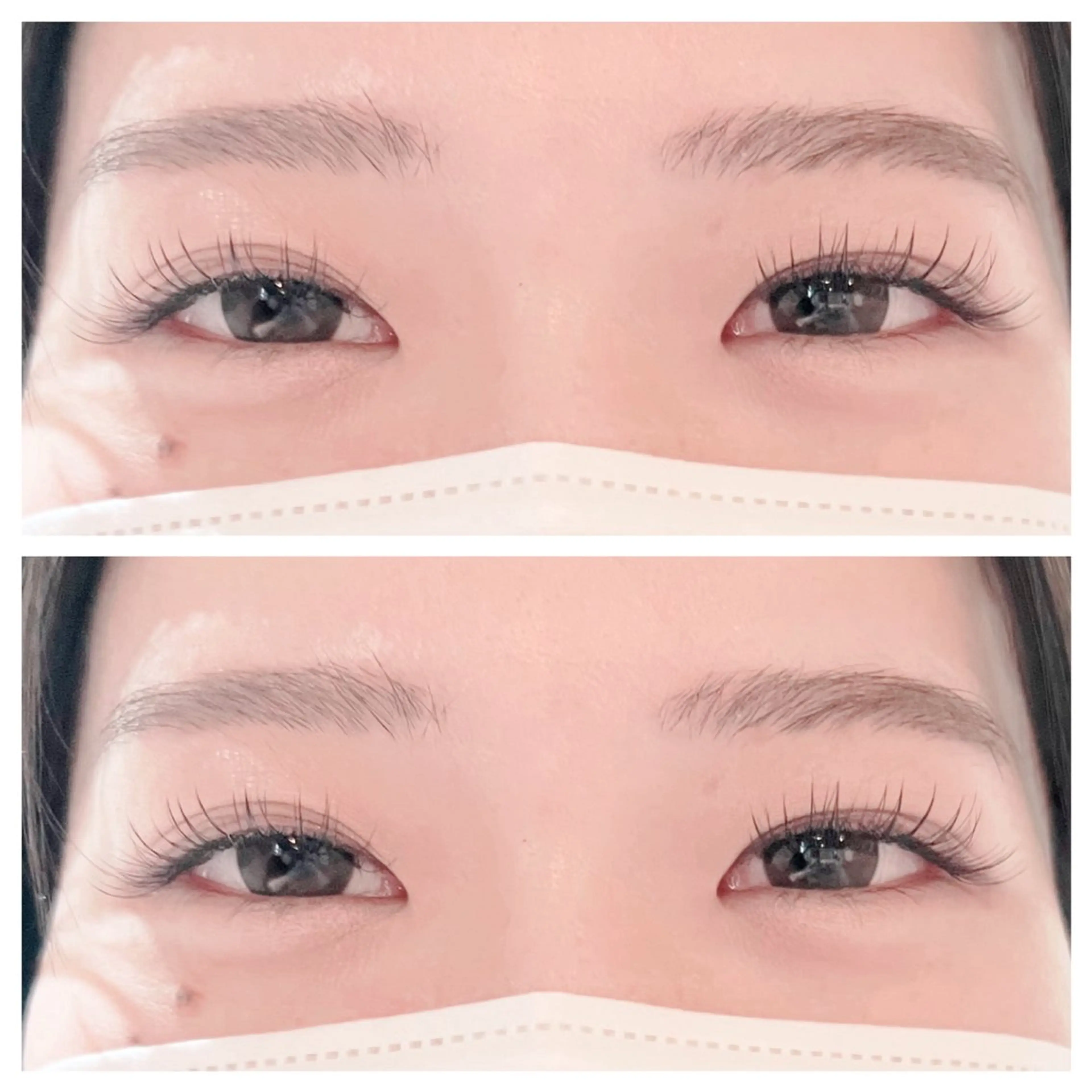 マツエク・マツパ フラットラッシュ alice天王寺所属・arisa .のマツエク・マツパデザイン