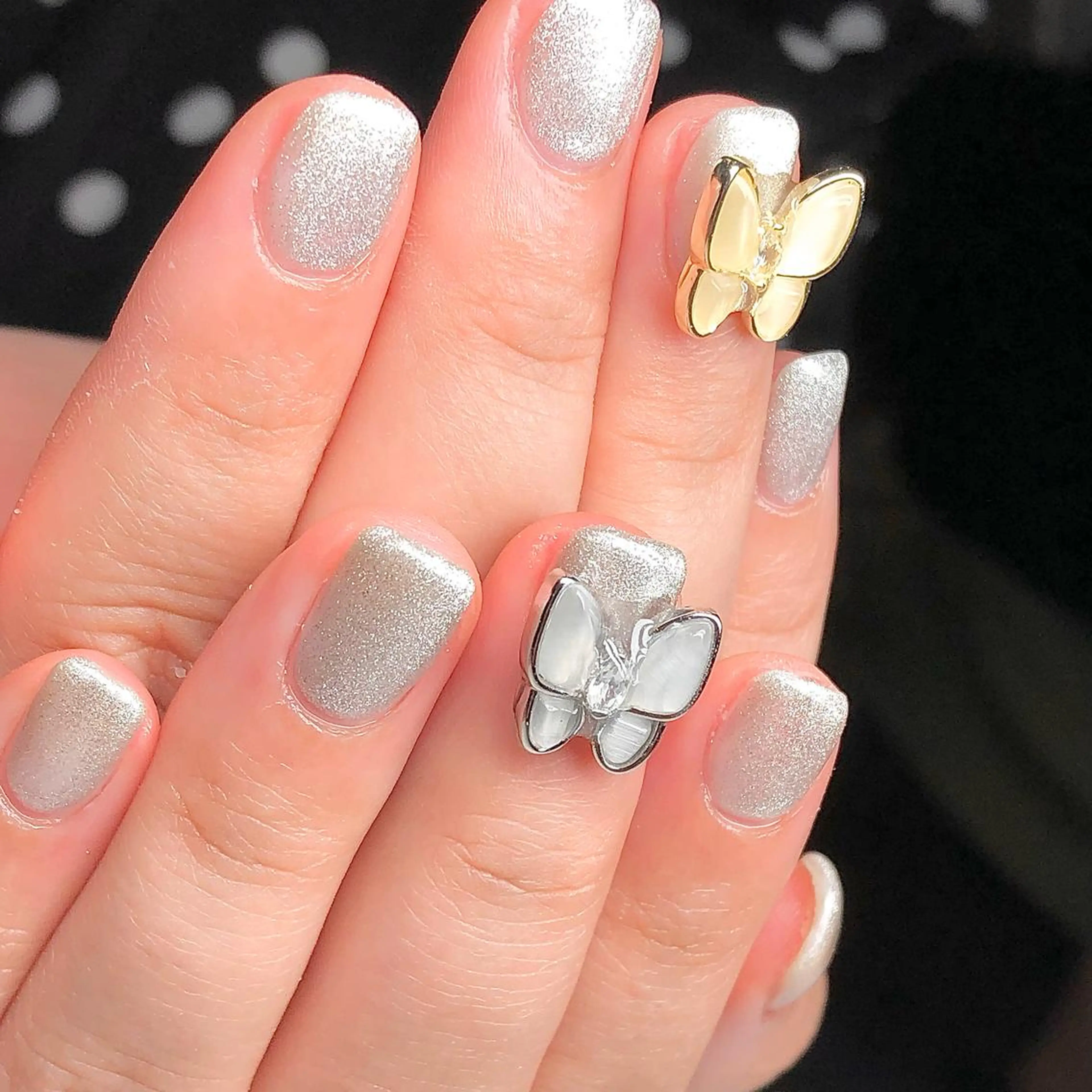 ショート ネイル 🦋Kiyomi. 🦋のネイルデザイン