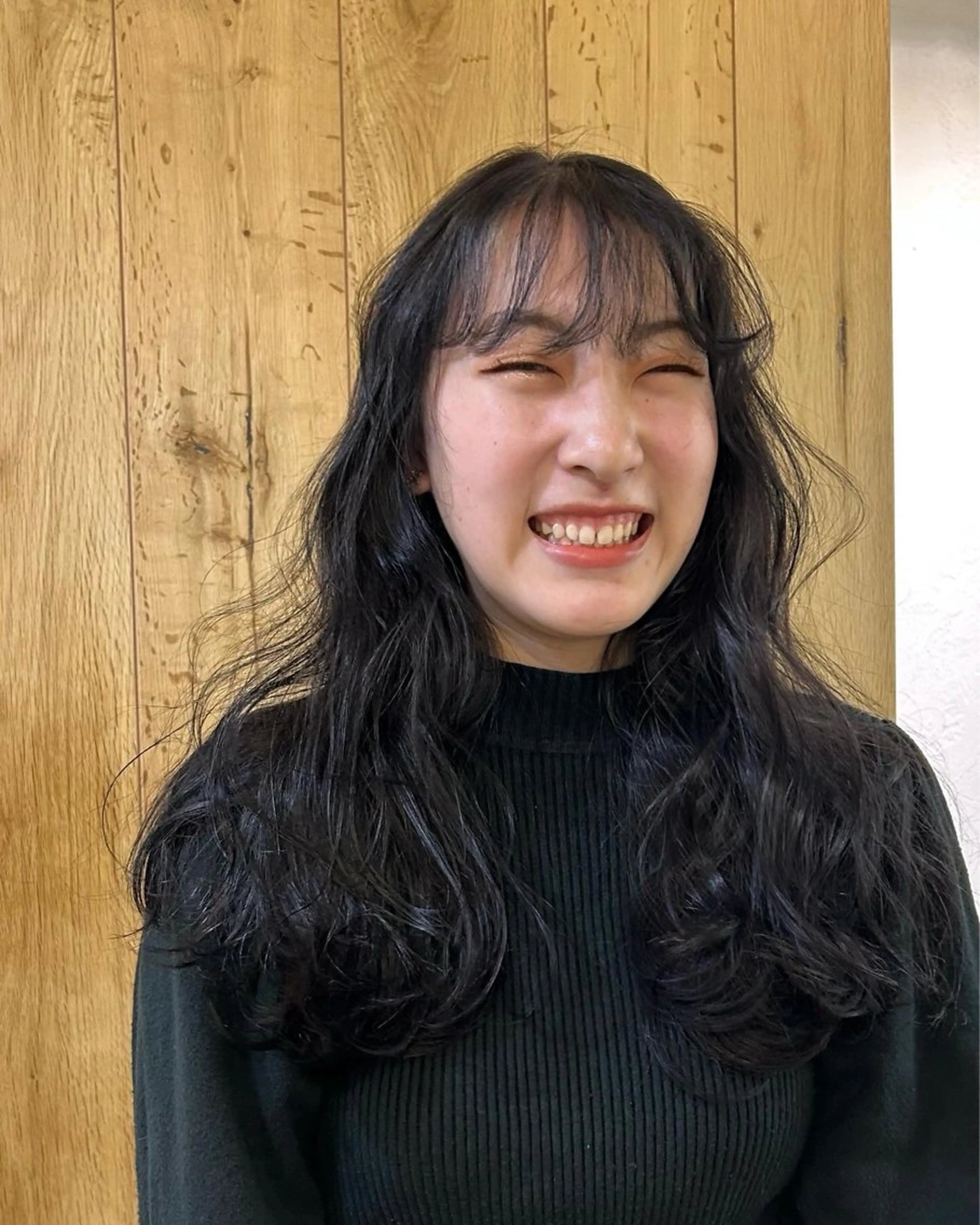 ロング カラー カット ヘアカラー じゅわっと暖色カラー 🍊Moemiのヘアスタイル