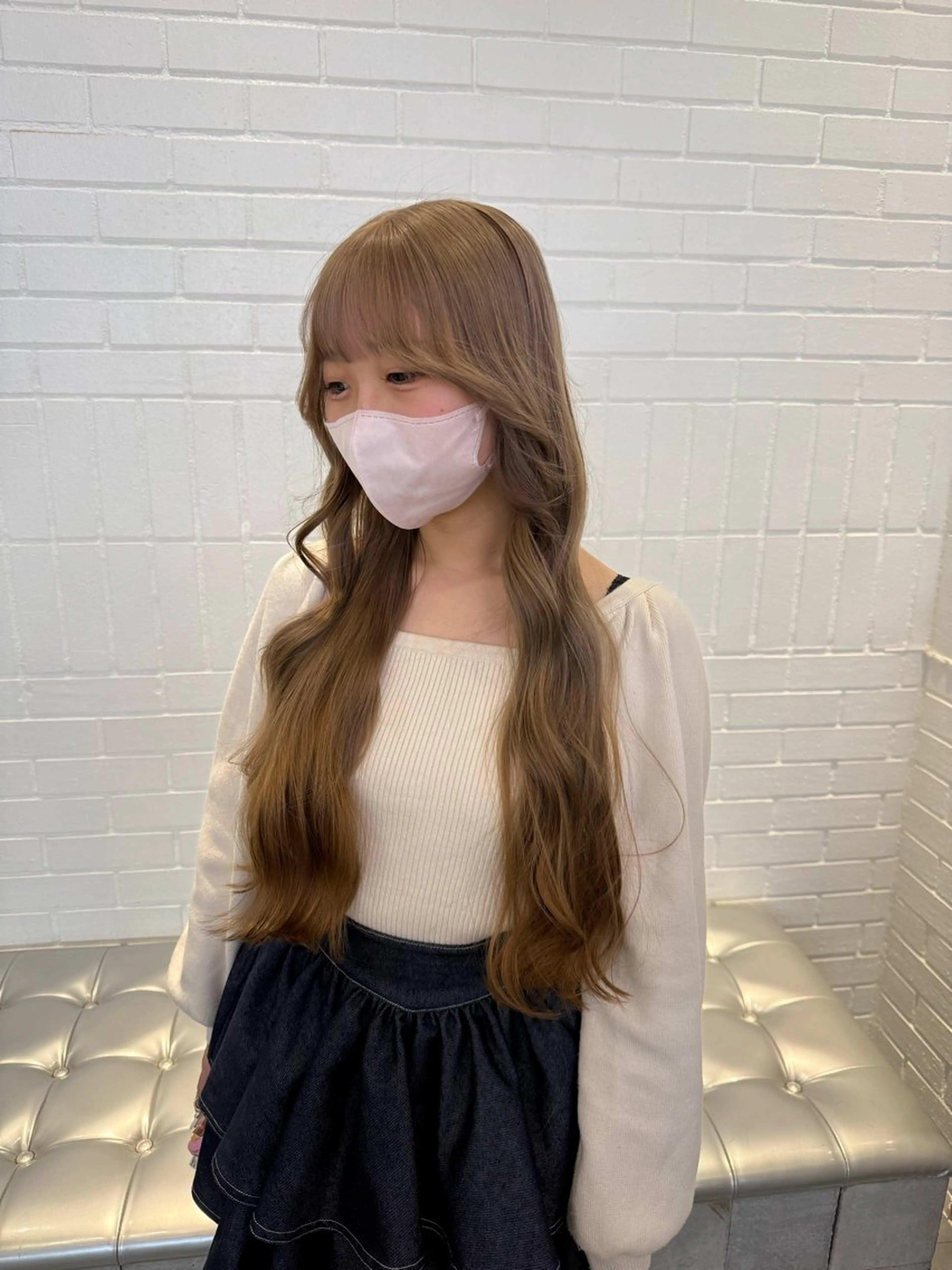 ロング カラー ヘアアレンジ ヘアカラー トリートメント ヘアセット 海外/ハイトーン🪽 ☯️ami☯️のヘアスタイル