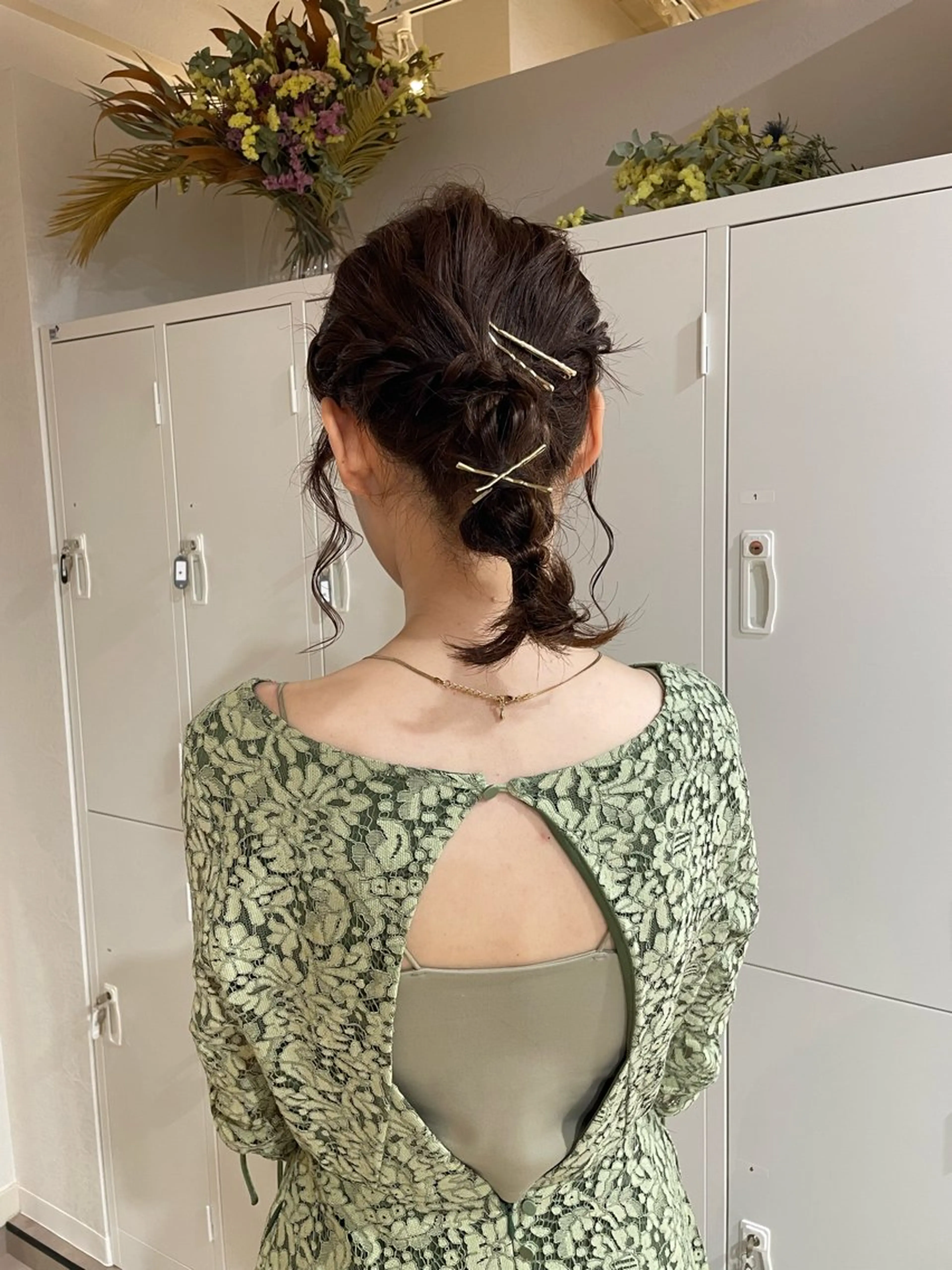 ミディアム ヘアセット velua yumekaのヘアスタイル