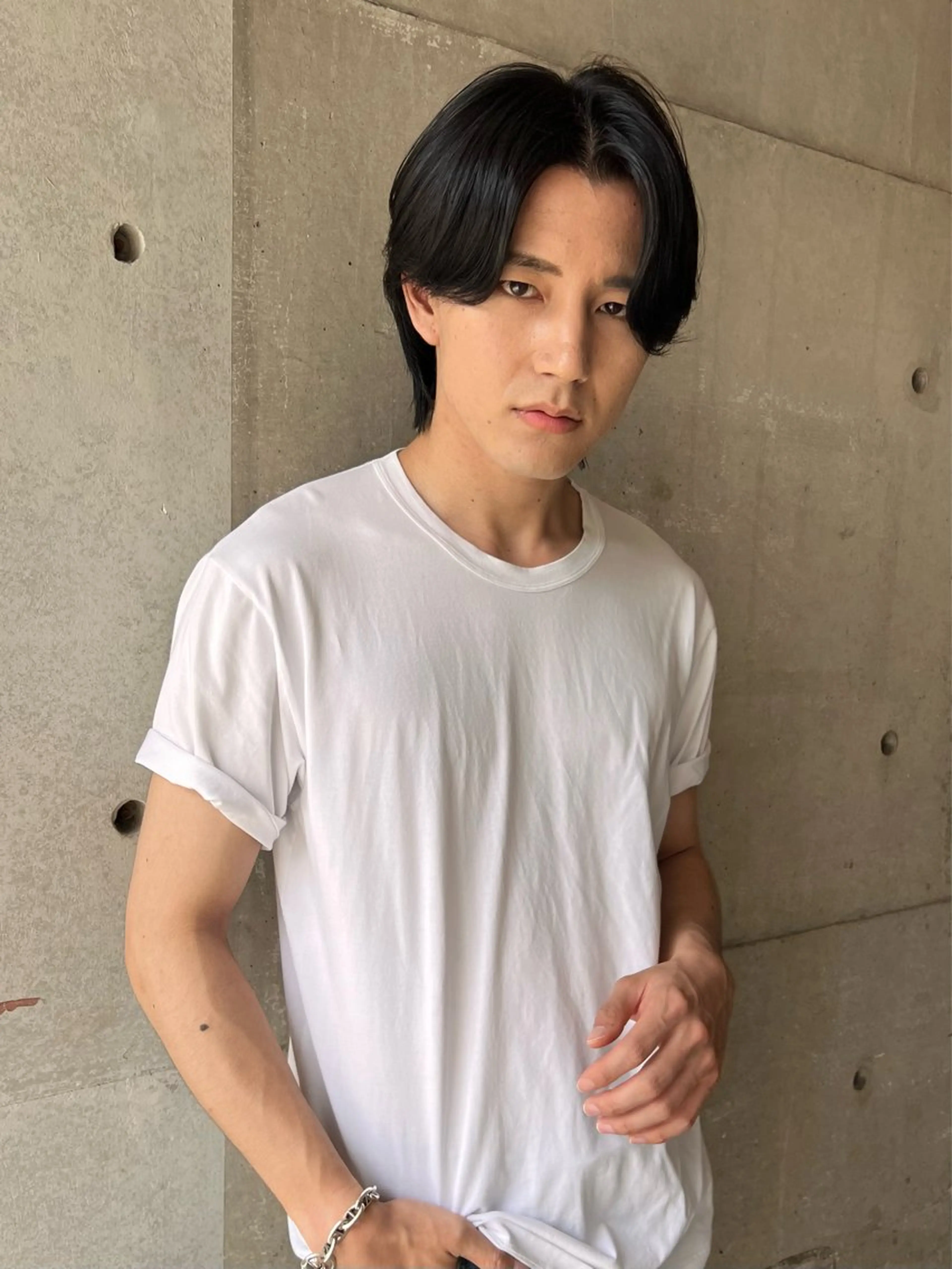 メンズ センターパート メンズパーマ メンズショート スパイキーショート 波巻きパーマ mee.浦和所属・メンズ支持率No.1 ×パーマ◎サエキのヘアスタイル