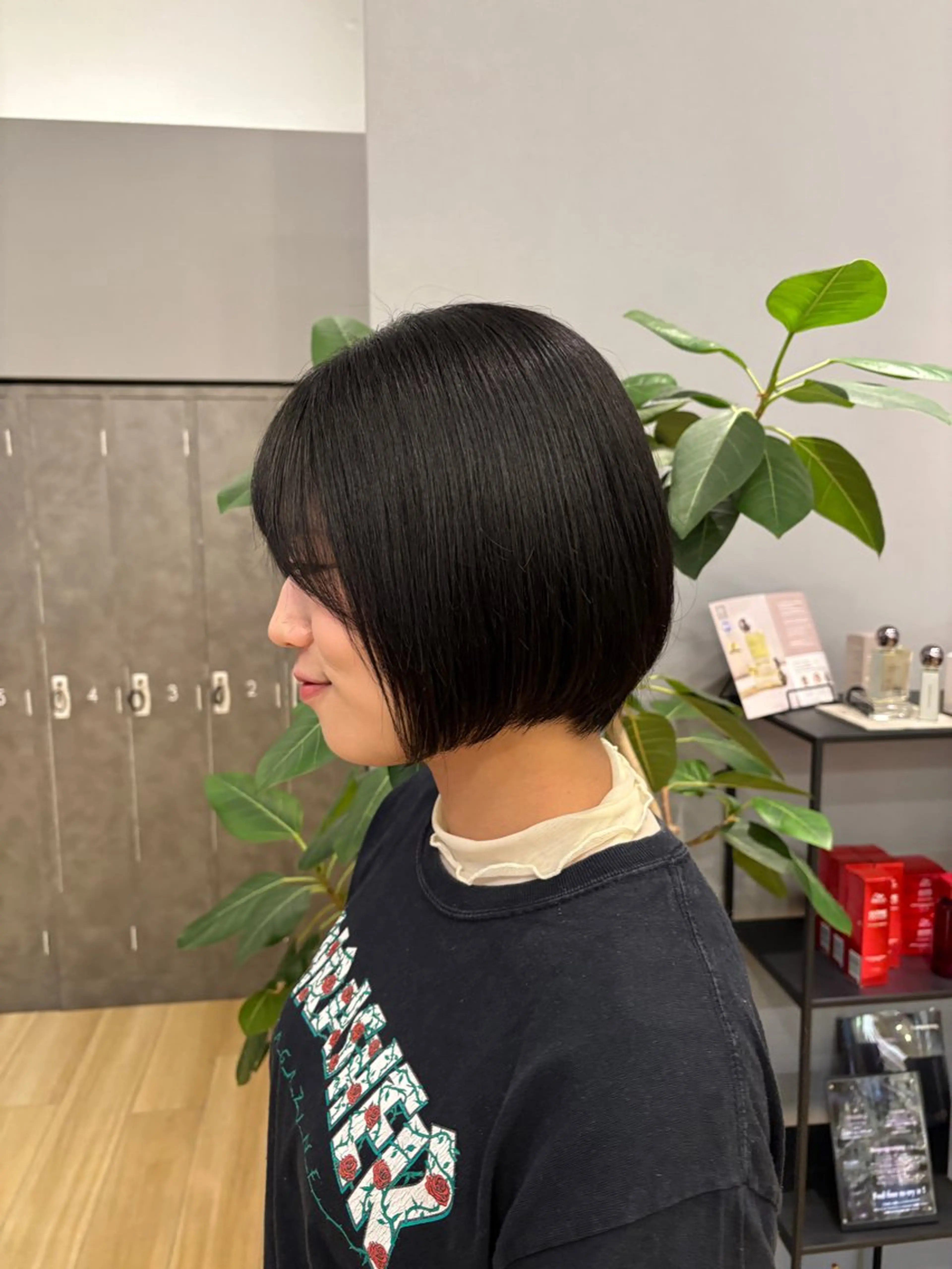 ショート ショートボブ ボブ ショートヘア 暖色/ボブ/吉岡美音 GIEN NU茶屋町のヘアスタイル