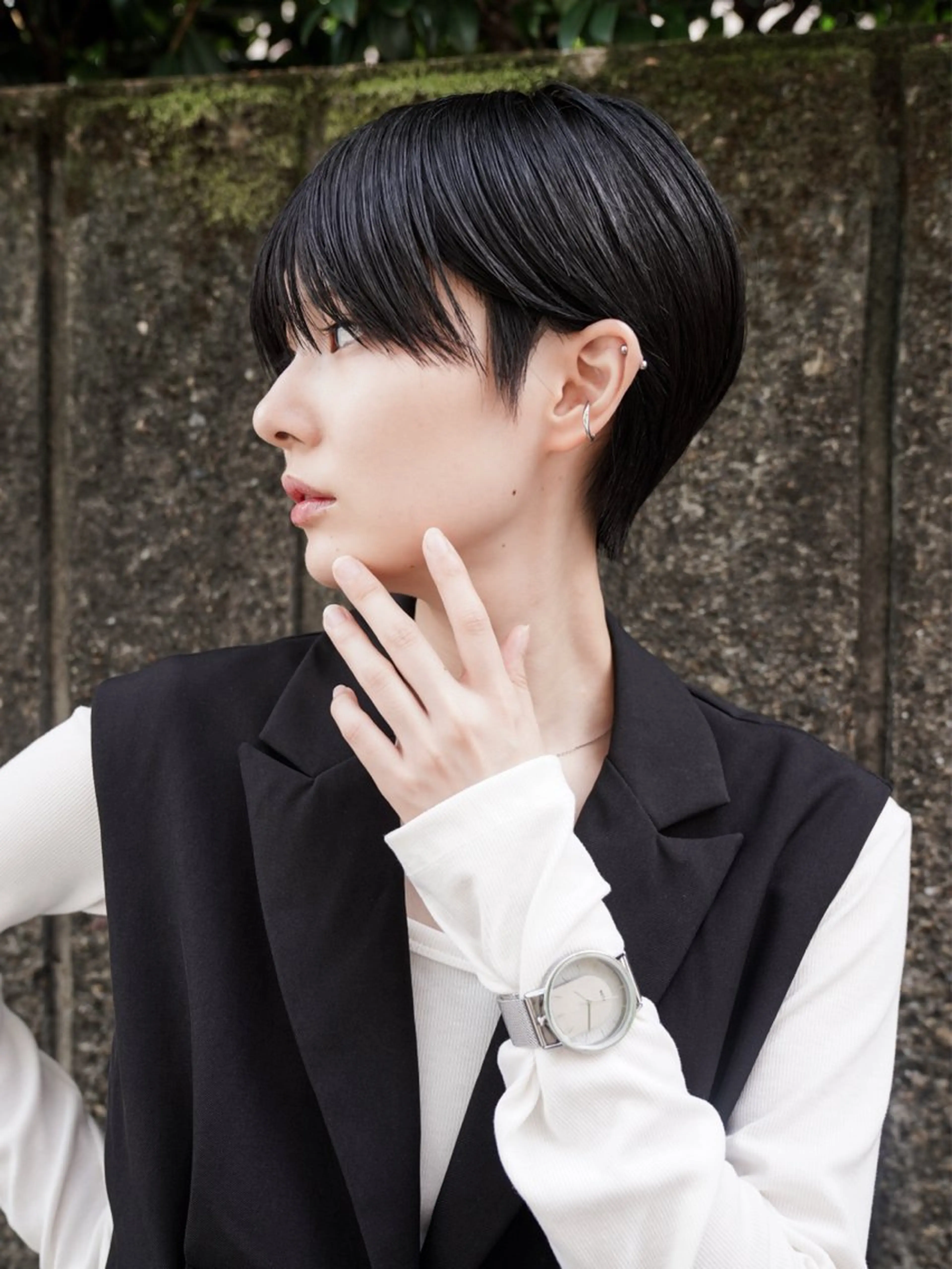 ショート ハンサムショート ショートヘア カット ヘアカラー Misaki 全国4位のヘアスタイル