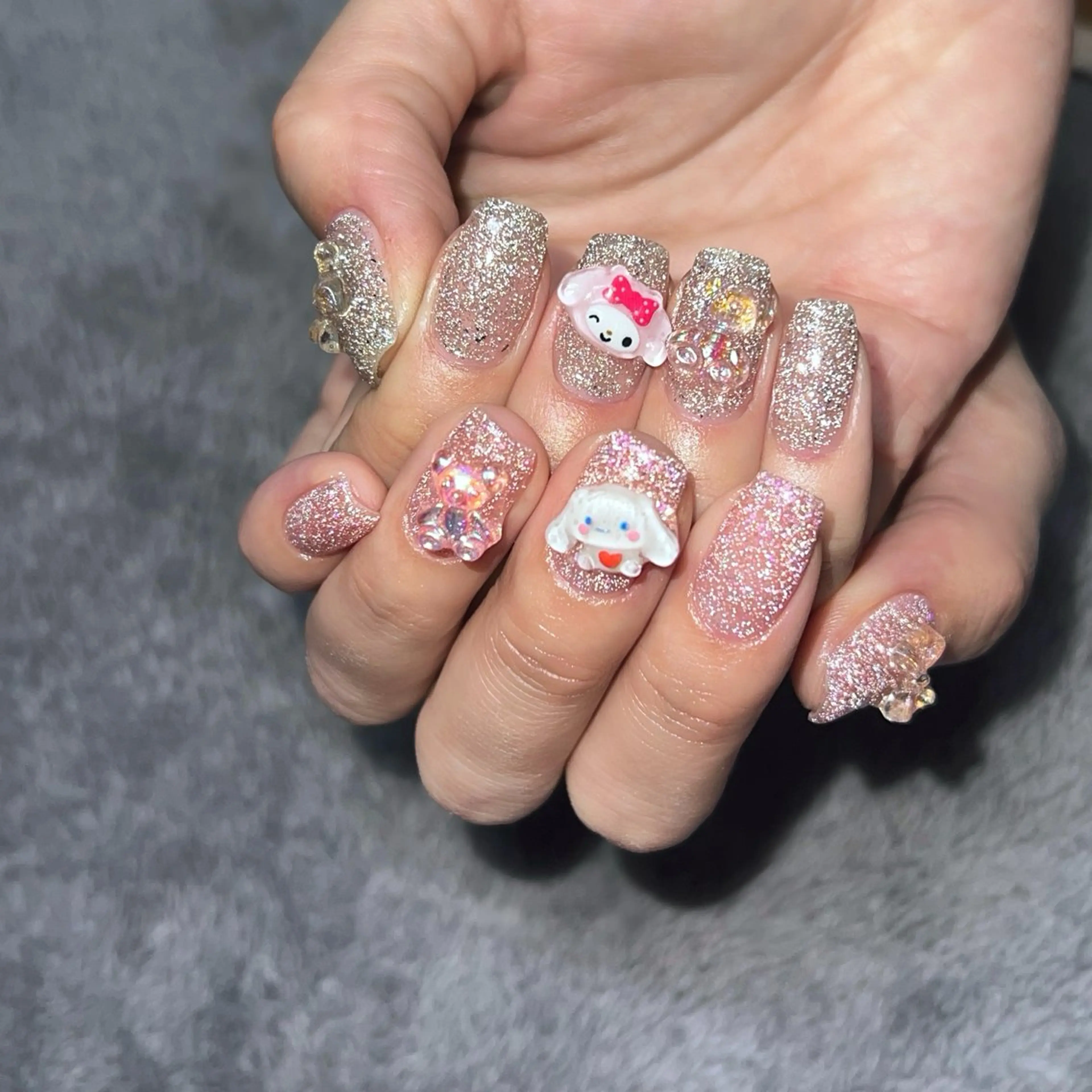 ネイル フラッシュネイル ハンドネイル ハンドケア u sのネイルデザイン