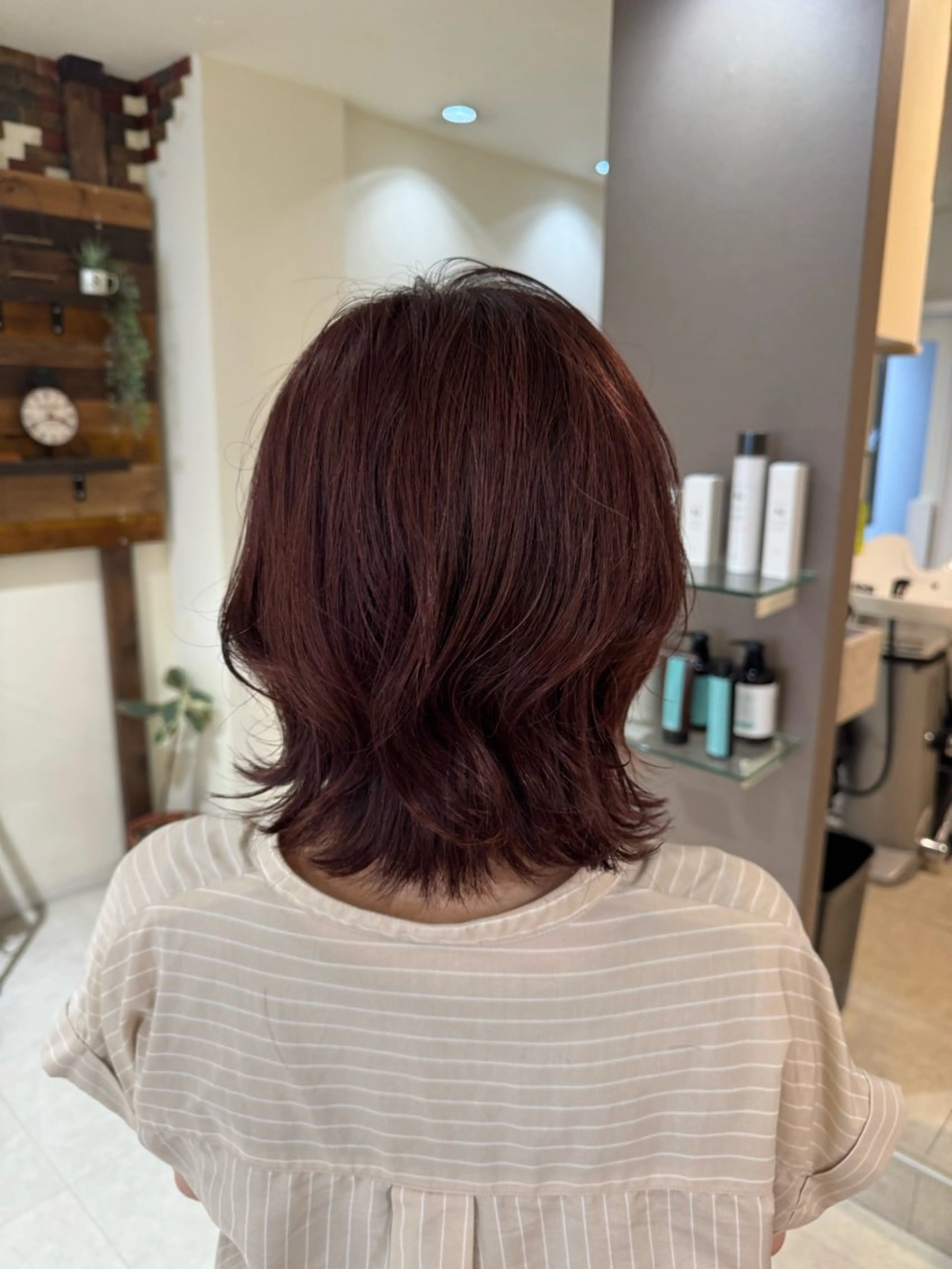 ショート 髪質改善 ヘアカラー トリートメント Eir 神戸所属・髪質改善/縮毛矯正 長井 美佐子のヘアスタイル