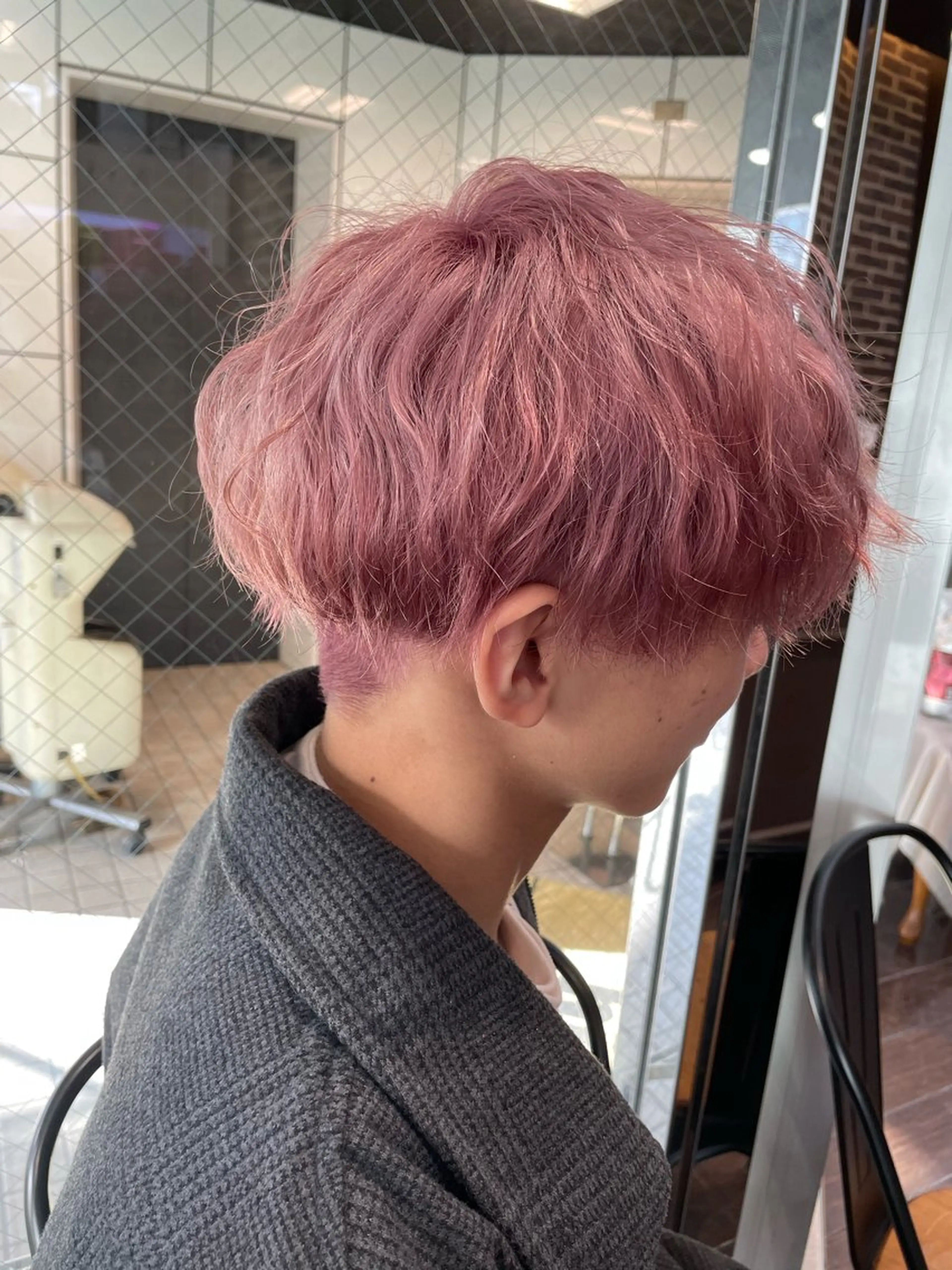 カラー メンズ ‪るか/‪透明感 カラー/アレンジのヘアスタイル