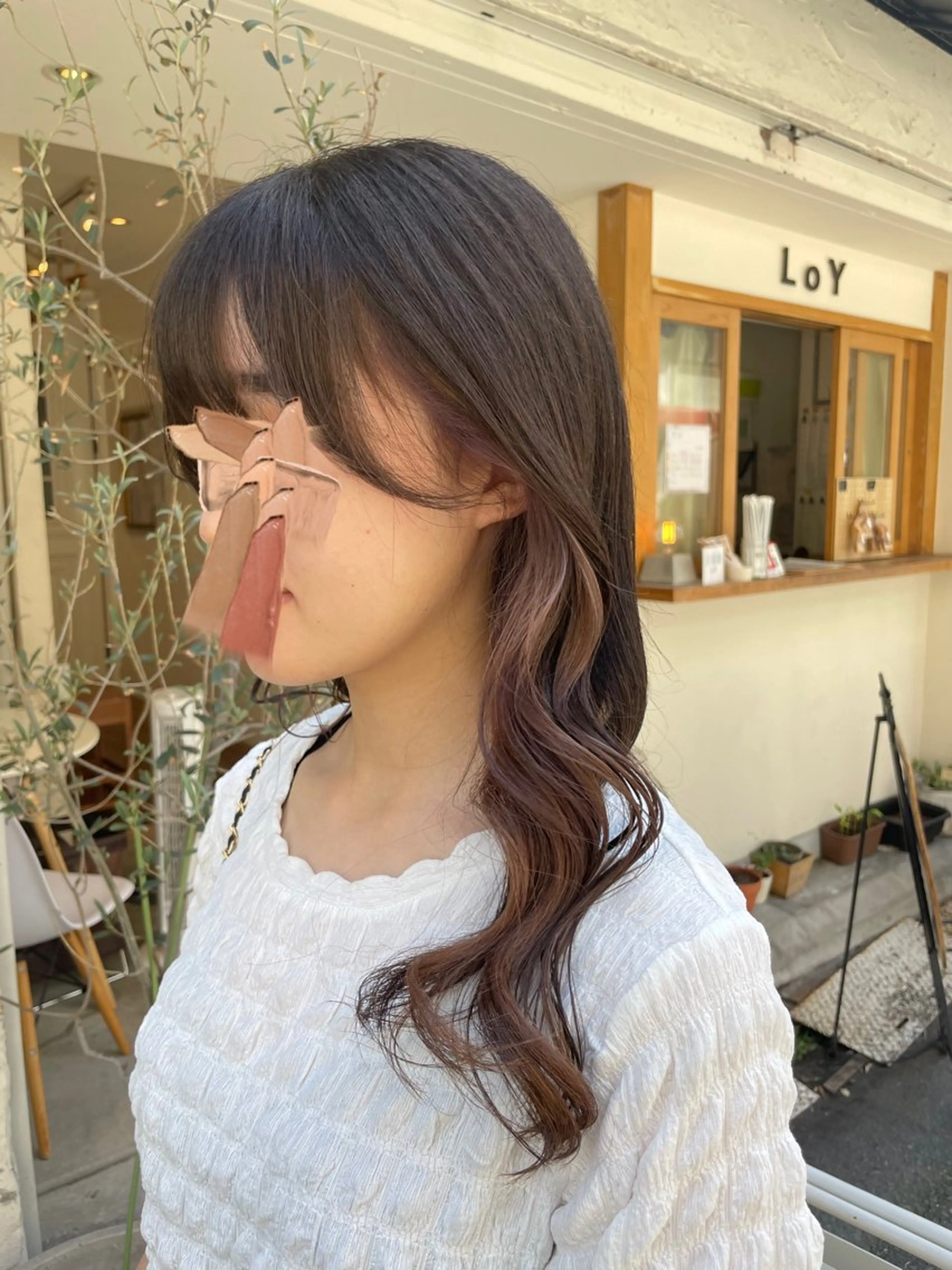 ロング luve heart's And Be minamisemba所属・高嶋 奏音のヘアスタイル