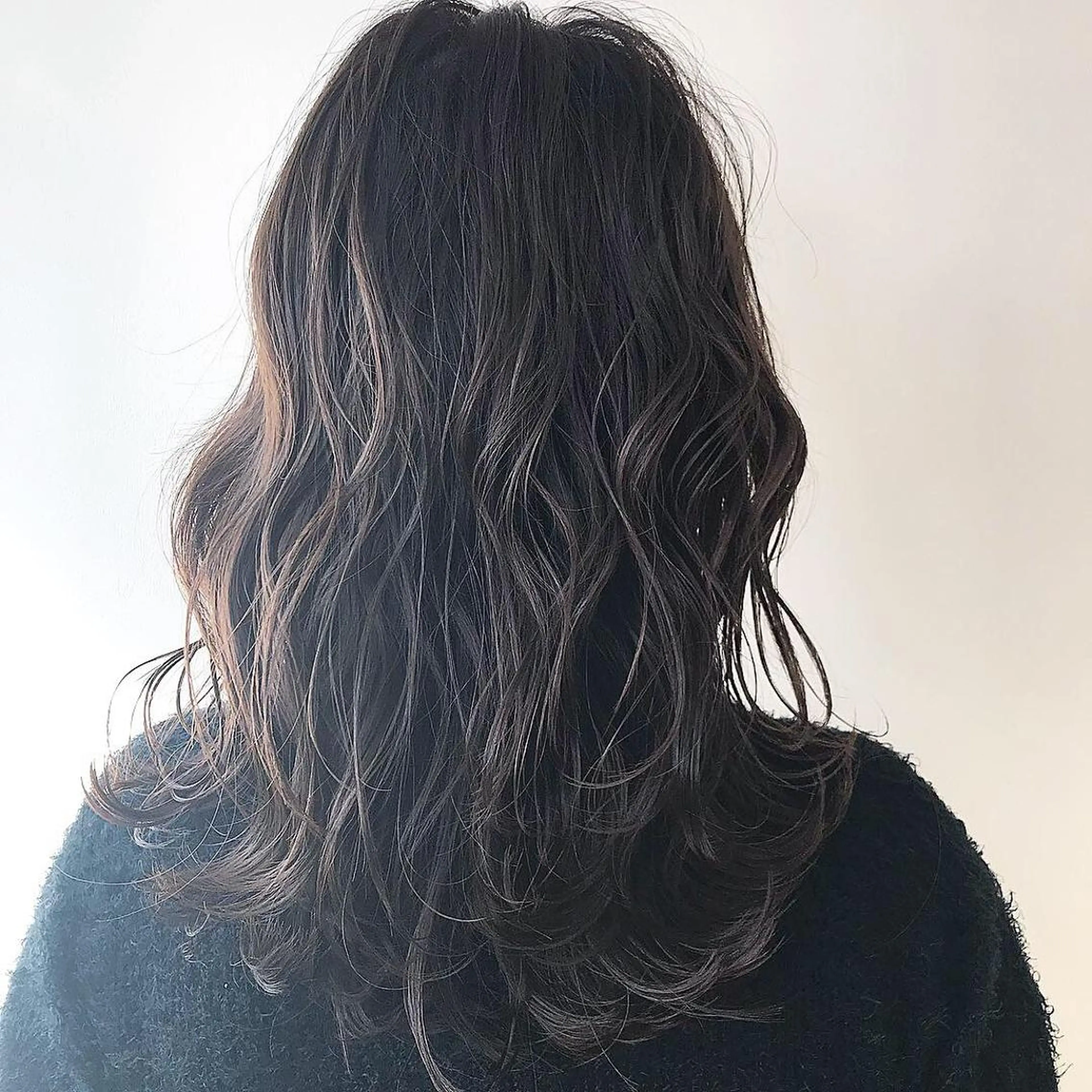 セミロング カラー カット ヘアカラー パーマ 縮毛矯正 トリートメント Lien 深井店のヘアスタイル