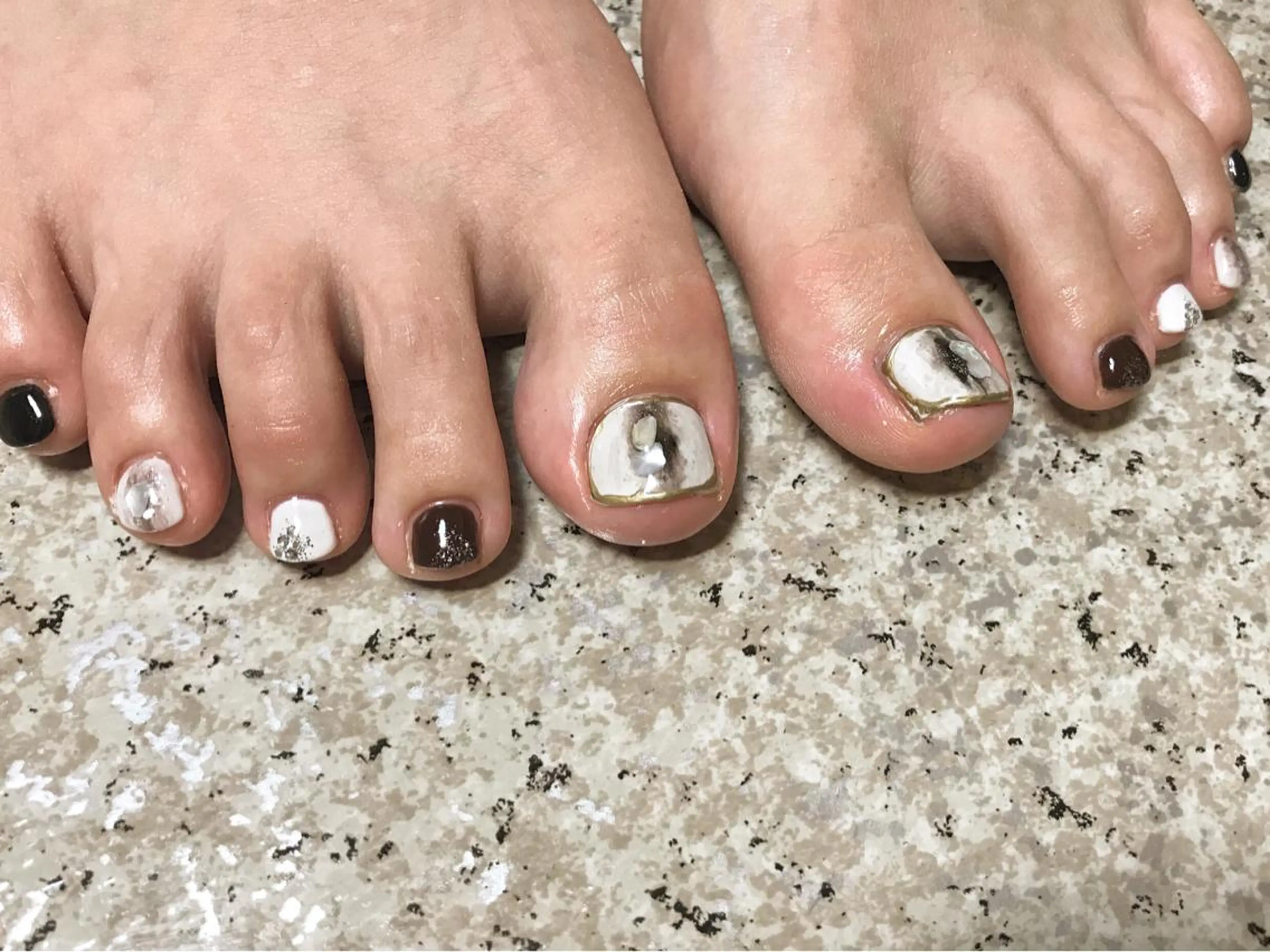 ネイル フットネイル ニュアンスネイル シンプルネイル 春ネイル 夏ネイル ネイル フフラ所属・nail fufla ♡yamane♡のネイルデザイン