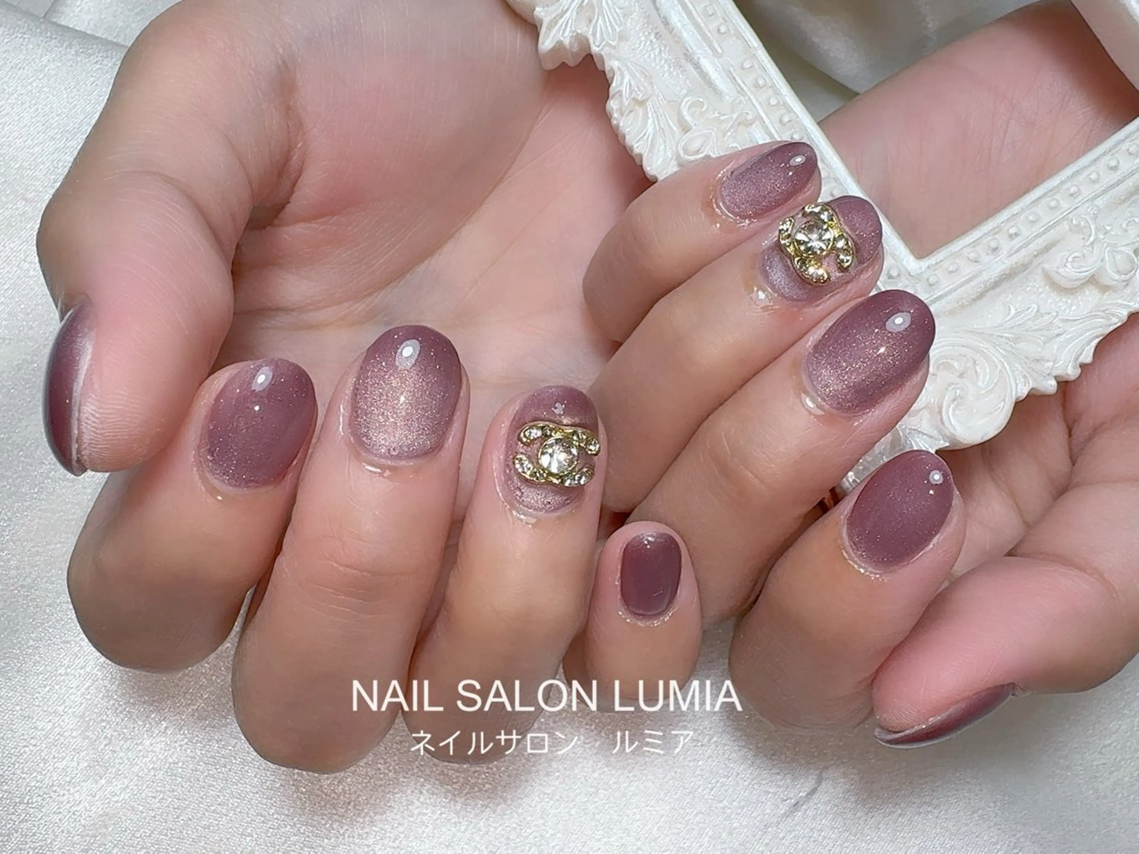 ネイル ハンドネイル ネイルサロン ルミア Lumia 店長のネイルデザイン