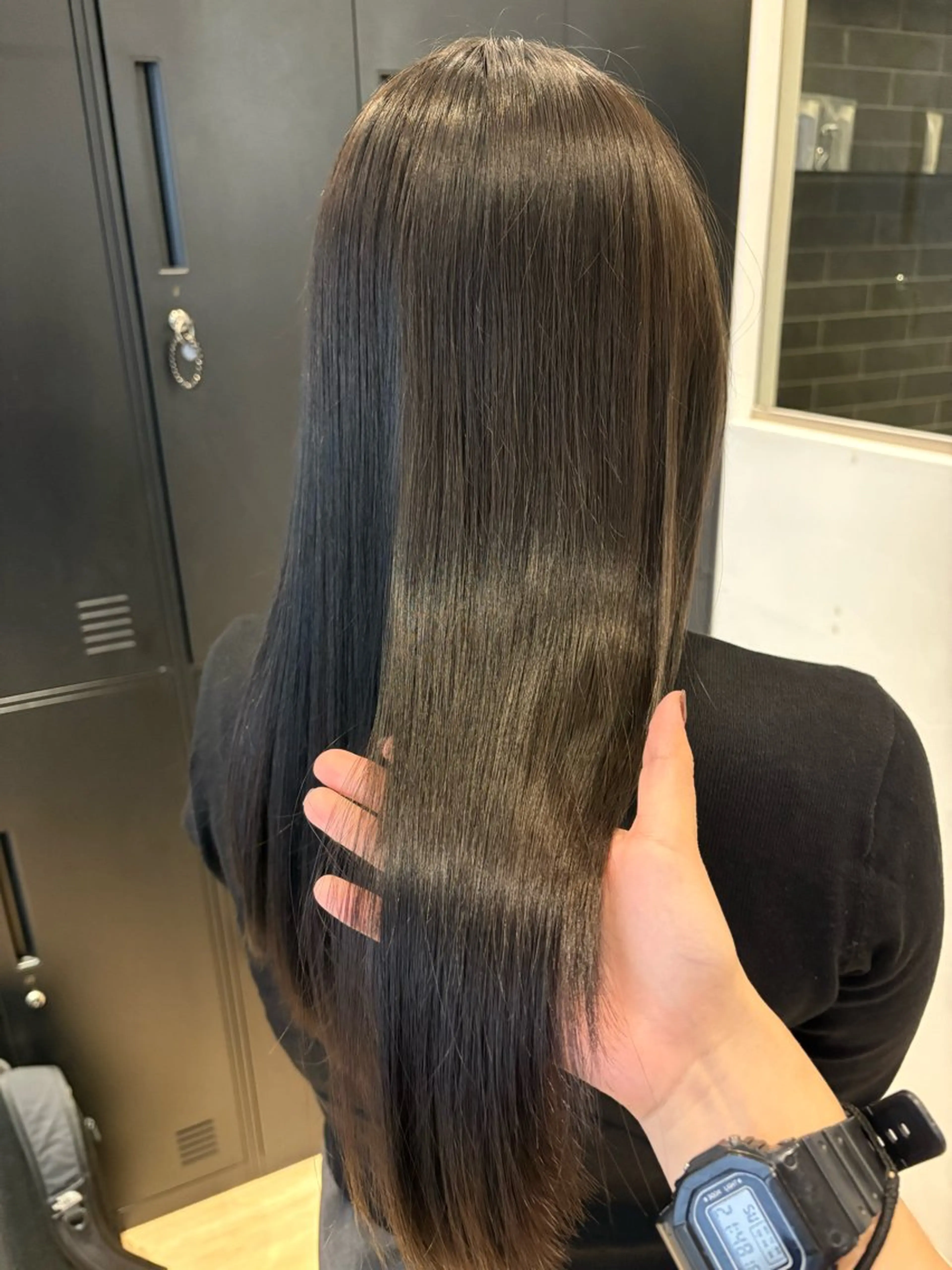 カラー ROAMERomo tesandoのぞみのヘアスタイル