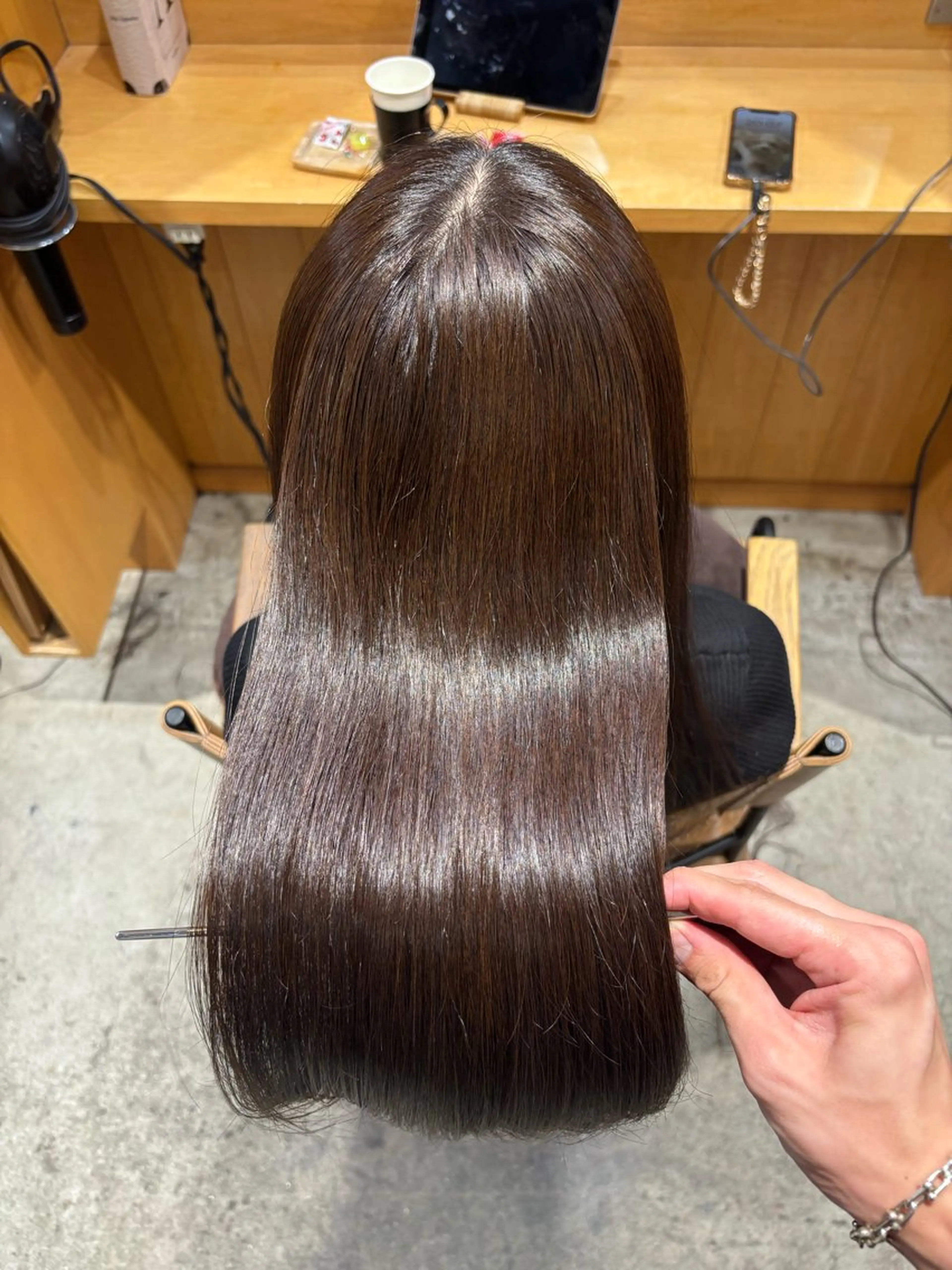 ロング カット ヘアカラー トリートメント 【Amphi Tokyo】宮原のヘアスタイル