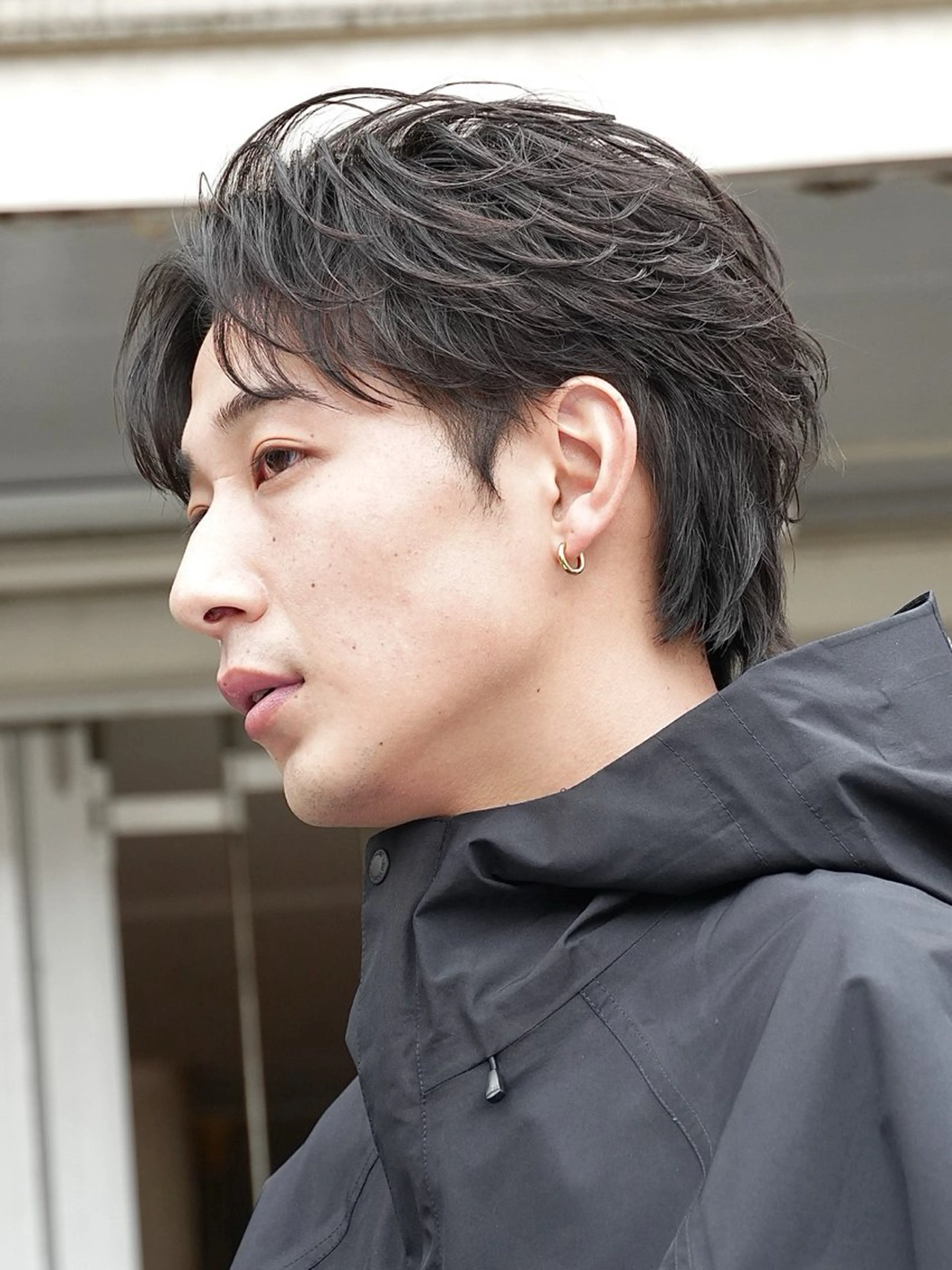 メンズ フェザーパーマ マッシュ メンズパーマ 学生（メンズ向け） メンズツイストパーマ fifth men's原宿所属・fifth/原宿/ シャドウパーマ/カズのヘアスタイル