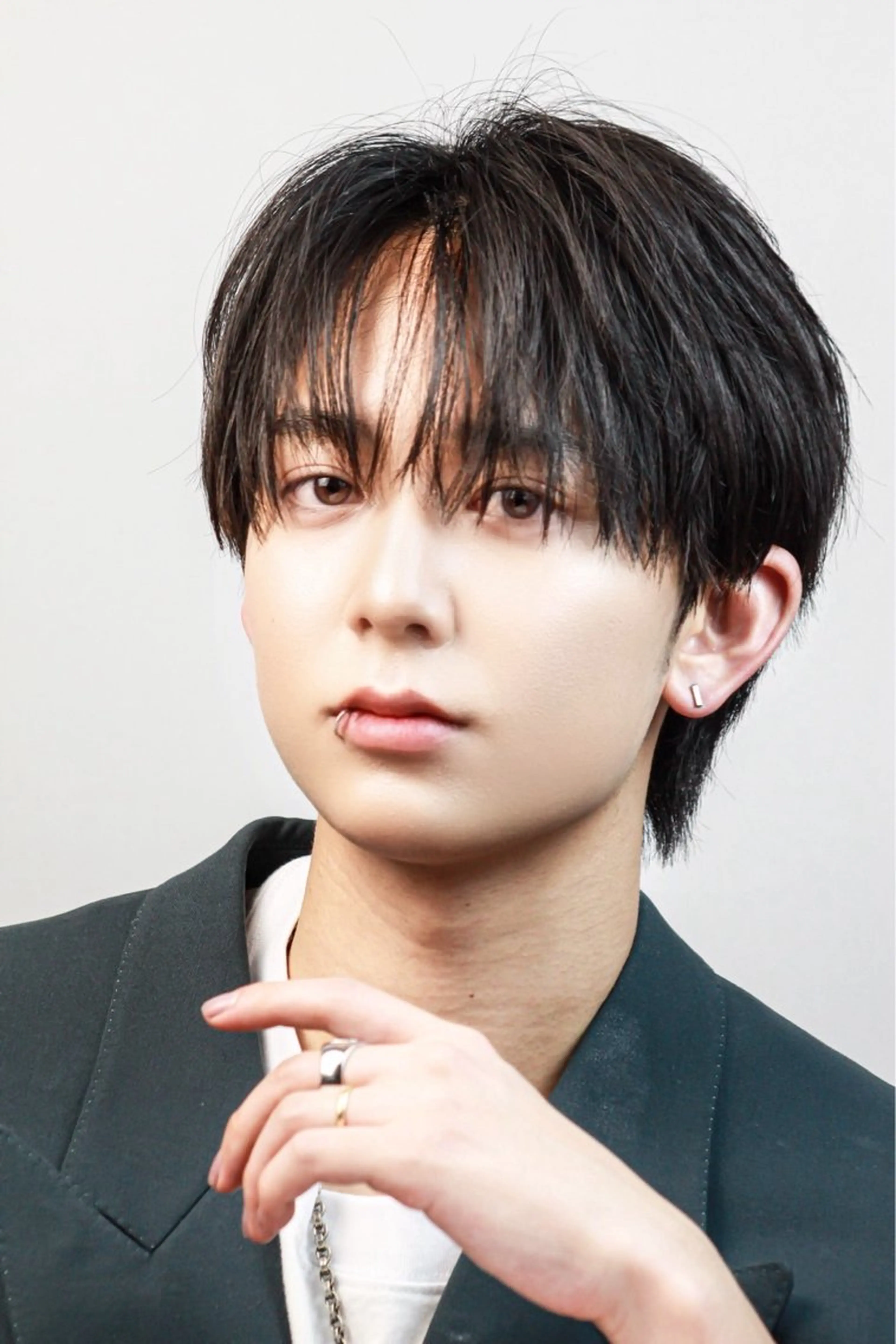 ショート メンズ センターパート カット トリートメント ヘアセット 【メンズ特化✨️】 韓国風ヘア/栁沼遼眞のヘアスタイル