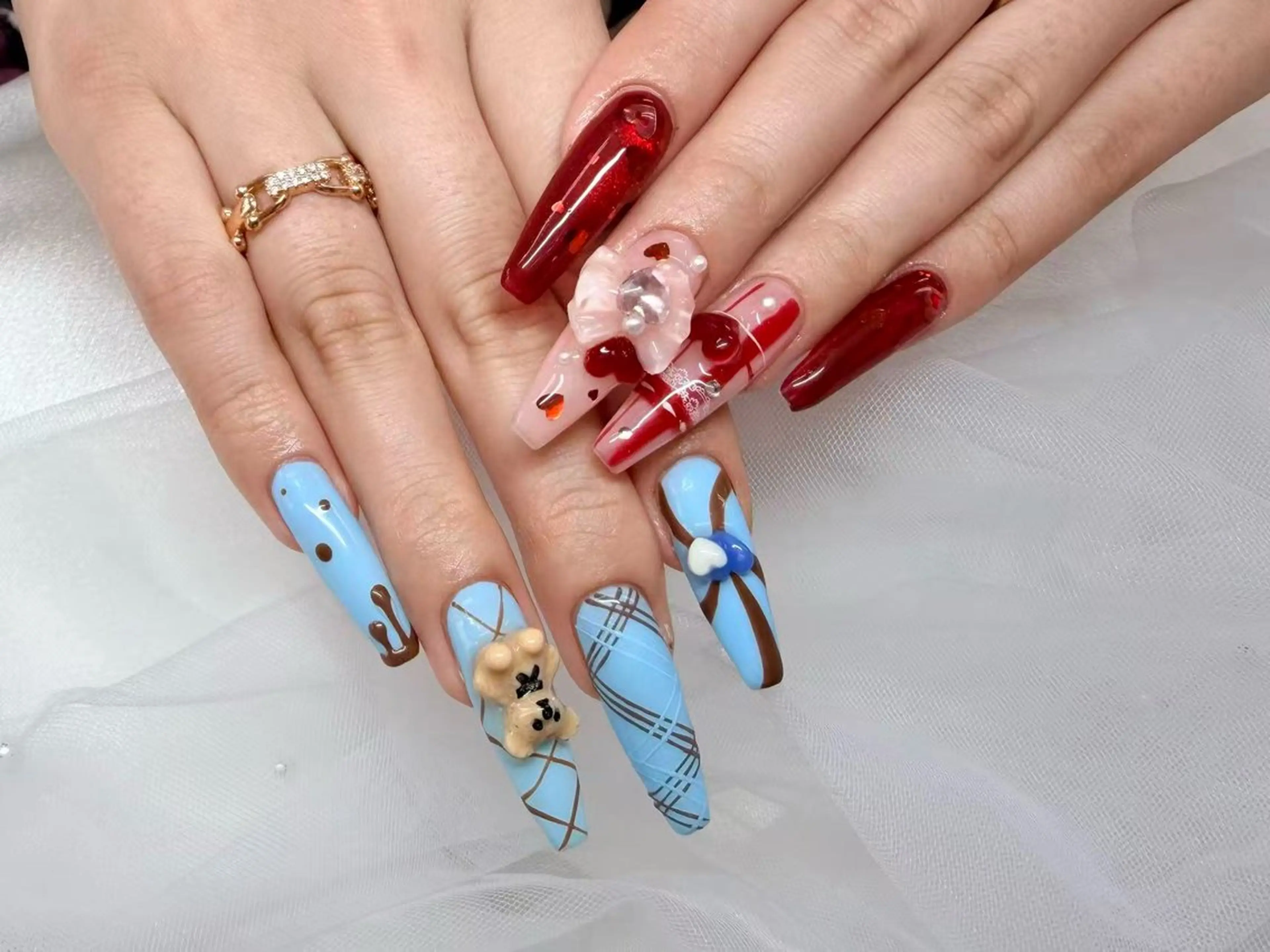 ネイル ハンドネイル ハンドケア 💜MIYA nail川崎店のネイルデザイン