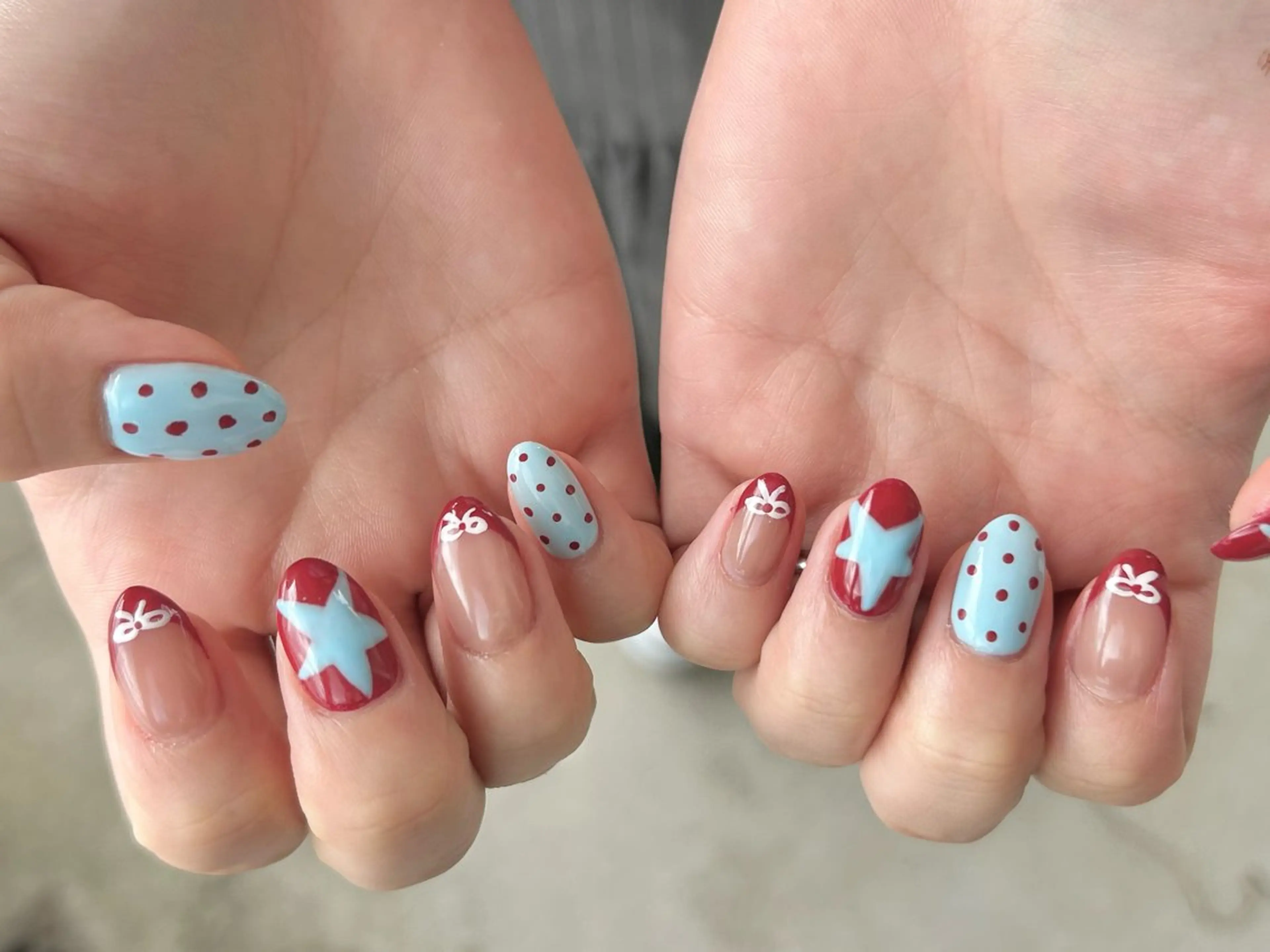 ネイル ハンドネイル ArcoIris所属・Arco Iris 告瑠莉のネイルデザイン