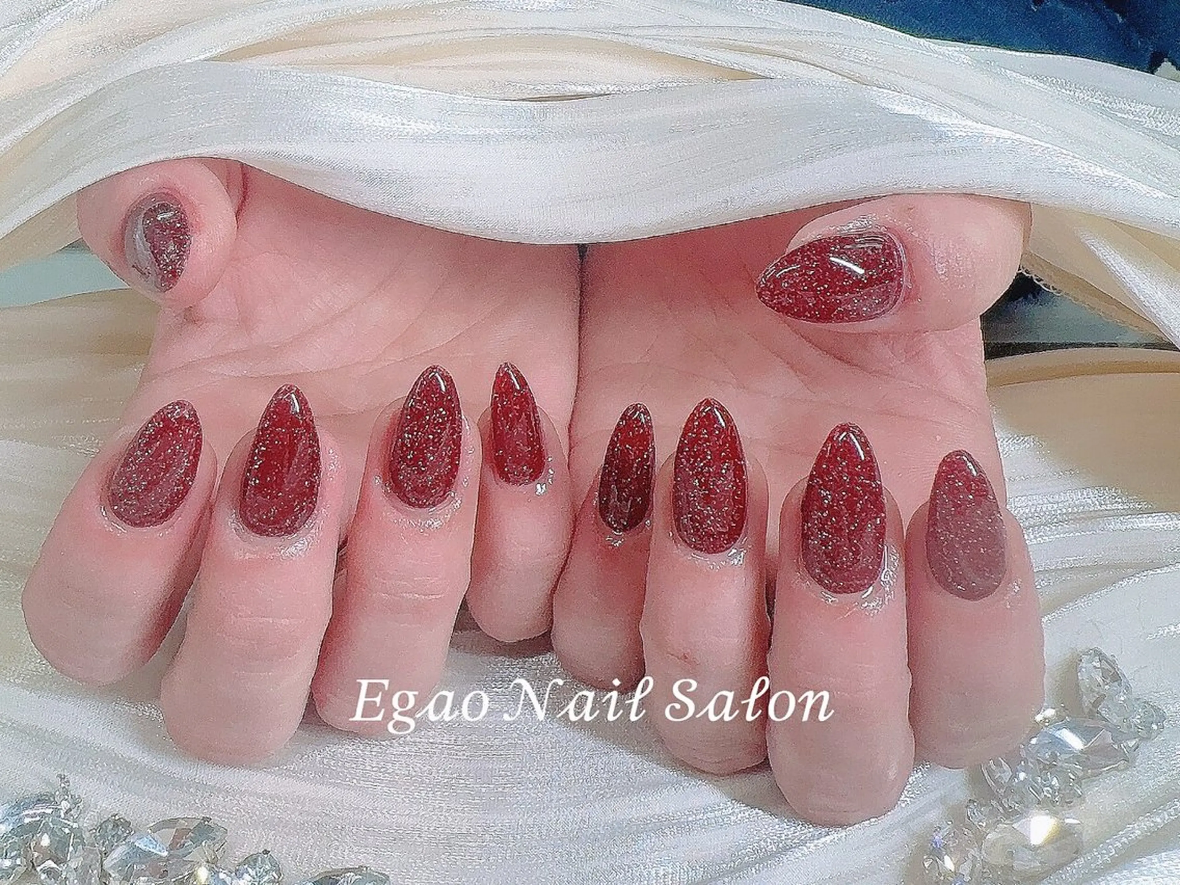 ネイル アートネイル フットネイル フレンチネイル ジェルネイル グラデーション ハンドネイル Egao Nail Salonのネイルデザイン