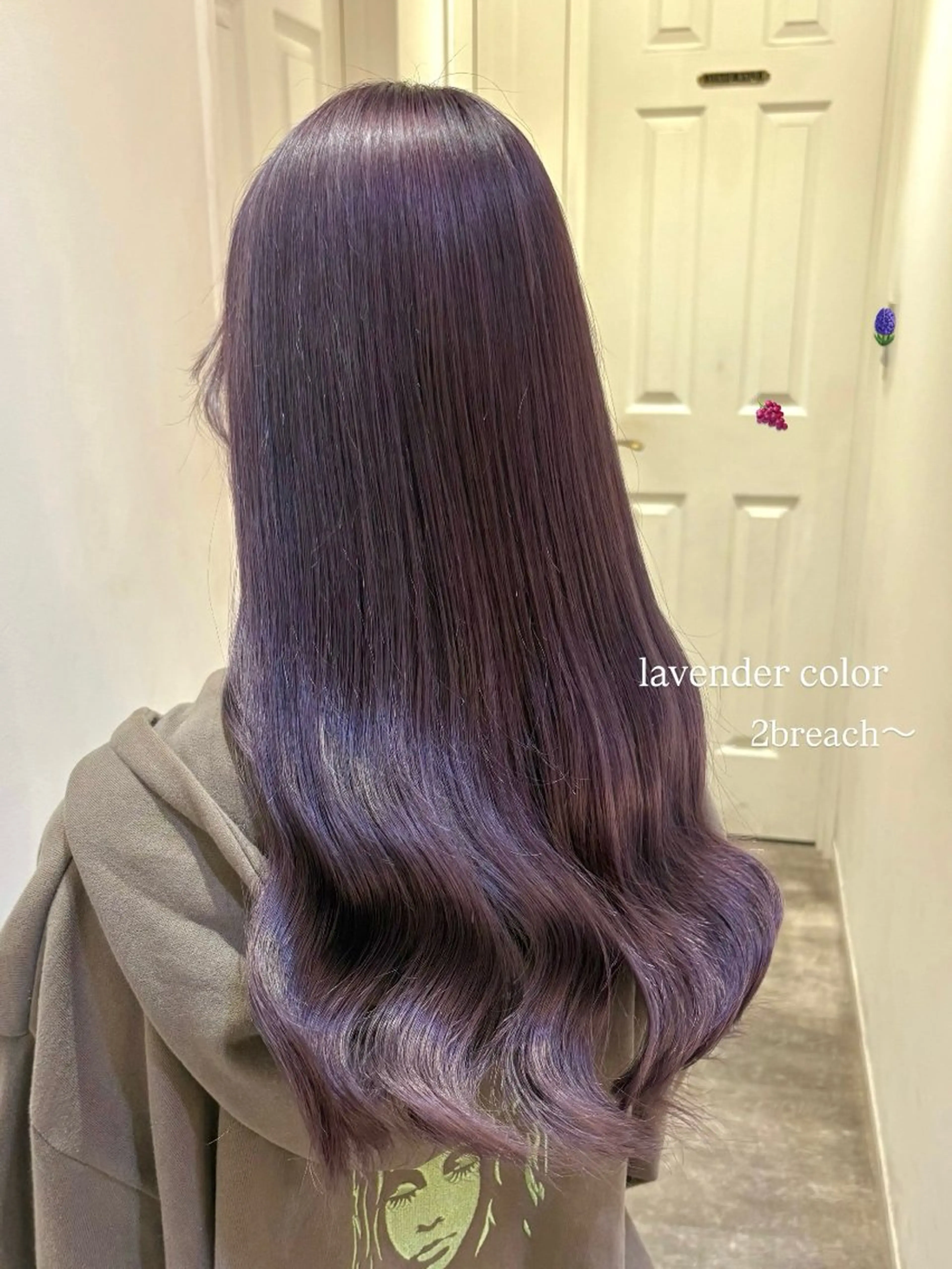 ロング カラー ハイトーンカラー/ 長さだし🐇きょうかのヘアスタイル