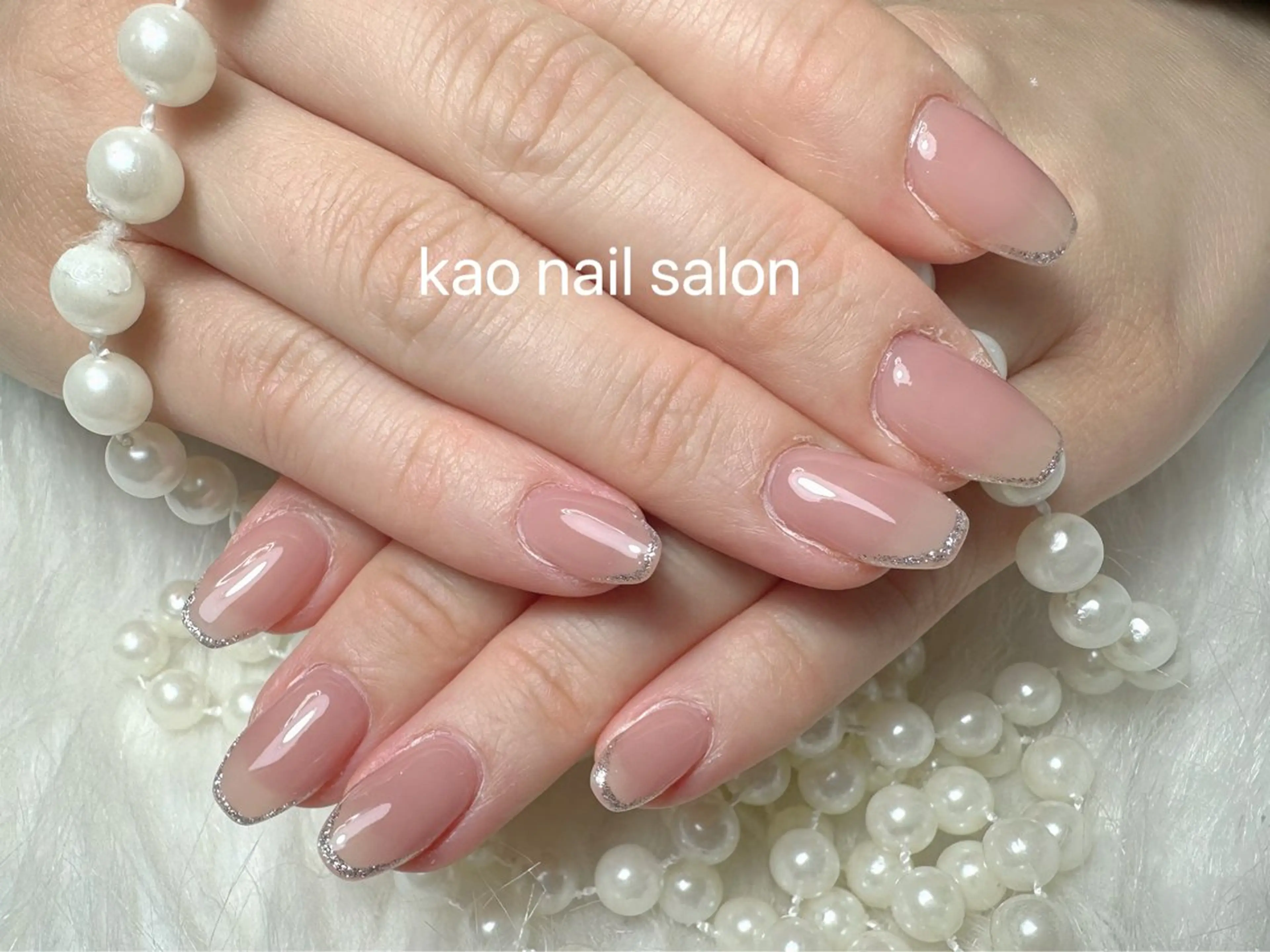 ネイル kao nail マグネット/長さだしのネイルデザイン