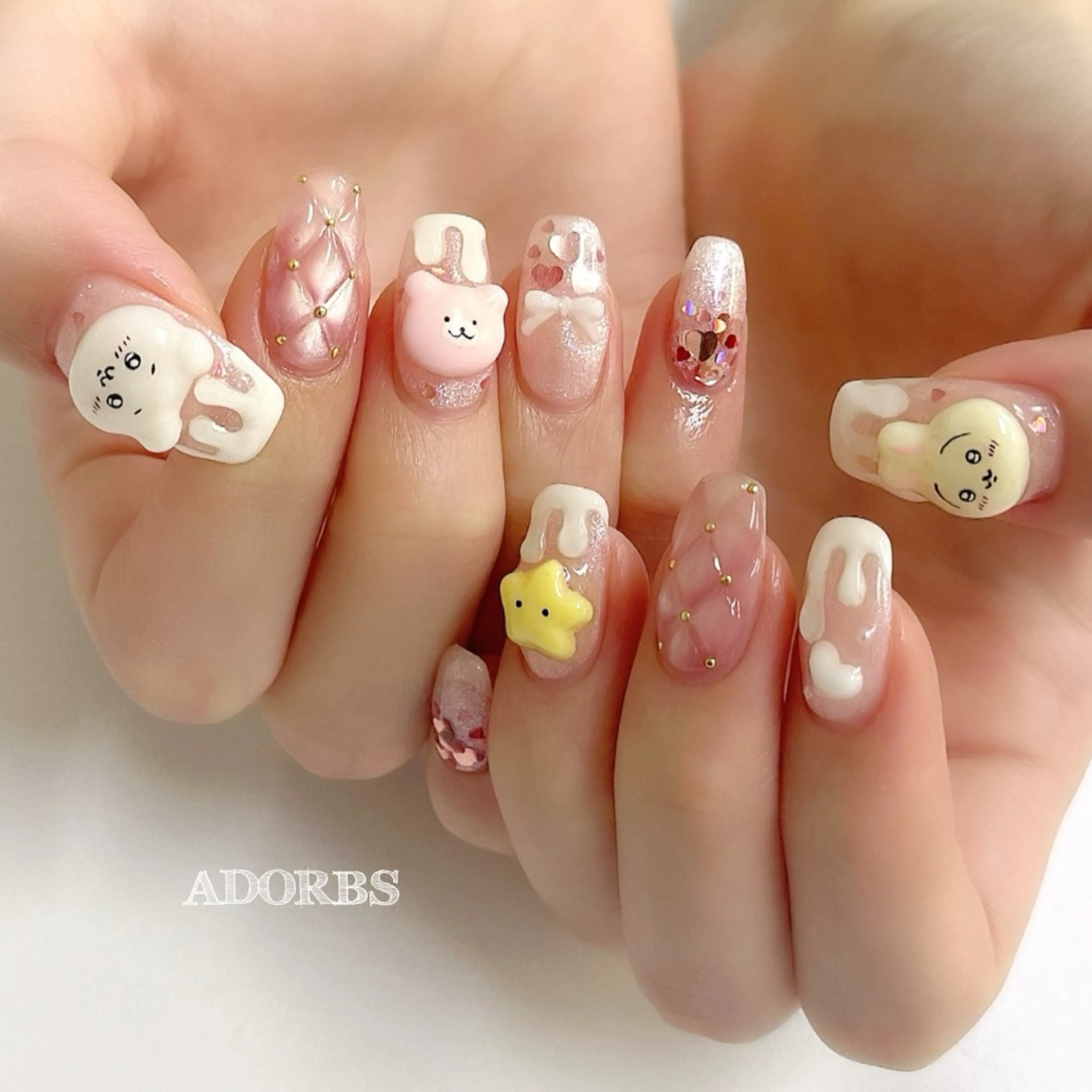 ネイル ハンドネイル ADORBS ✩上福岡のネイルデザイン