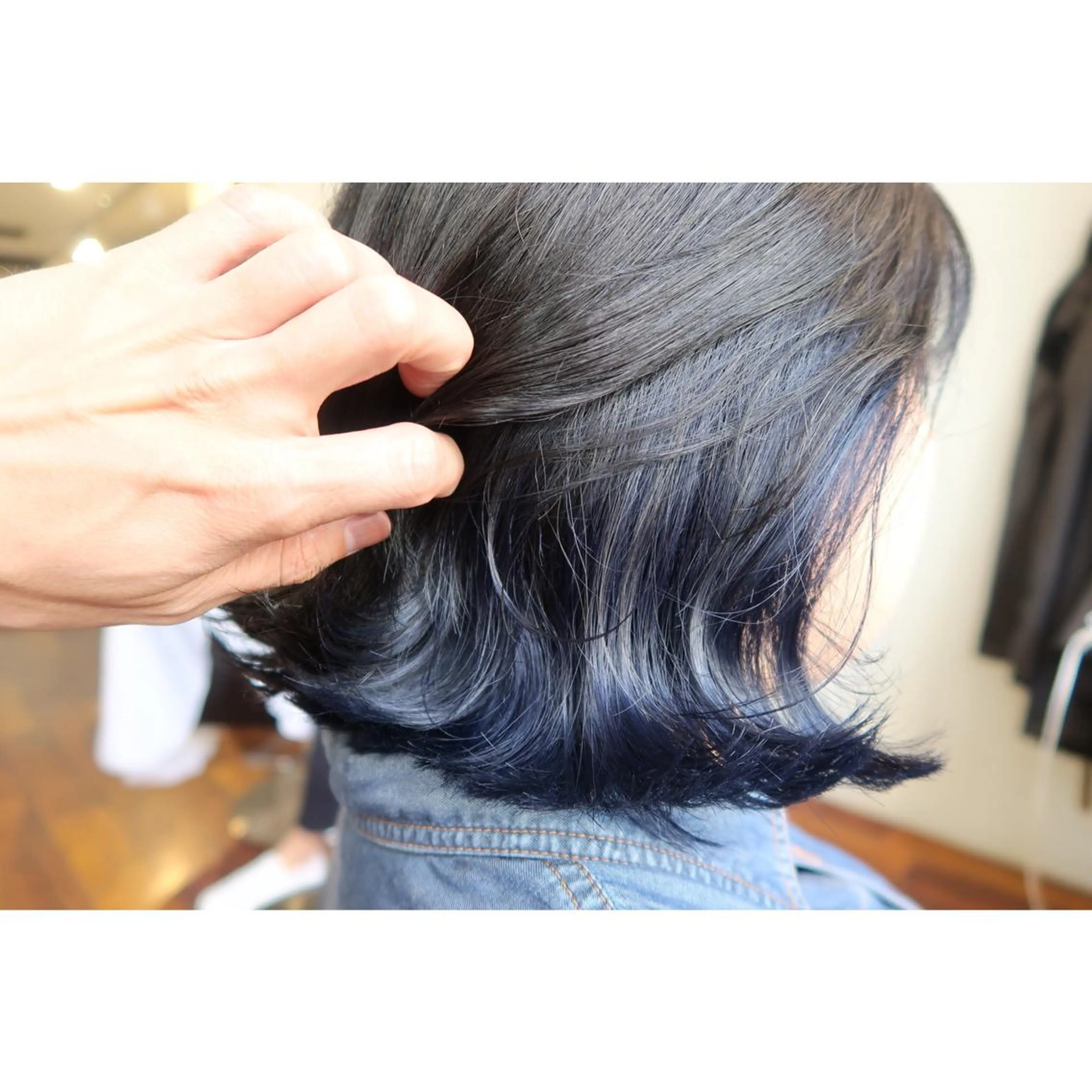 ミディアム カラー ブリーチ 透明感カラー 江上拓郎/ショート /酸性ストレートのヘアスタイル