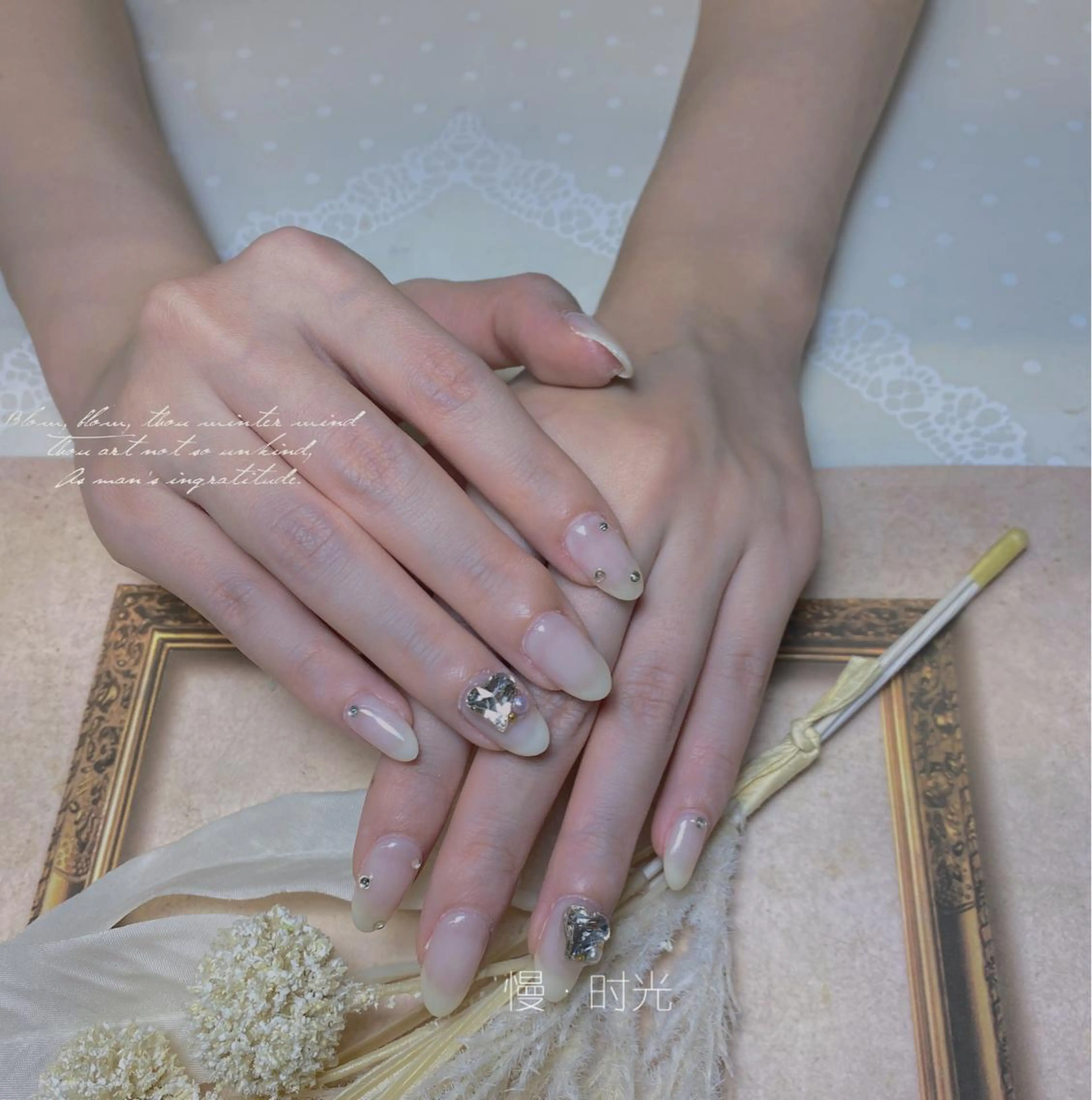 ✨チップ長さ出し＋持ち込みデザイン🆗の写真