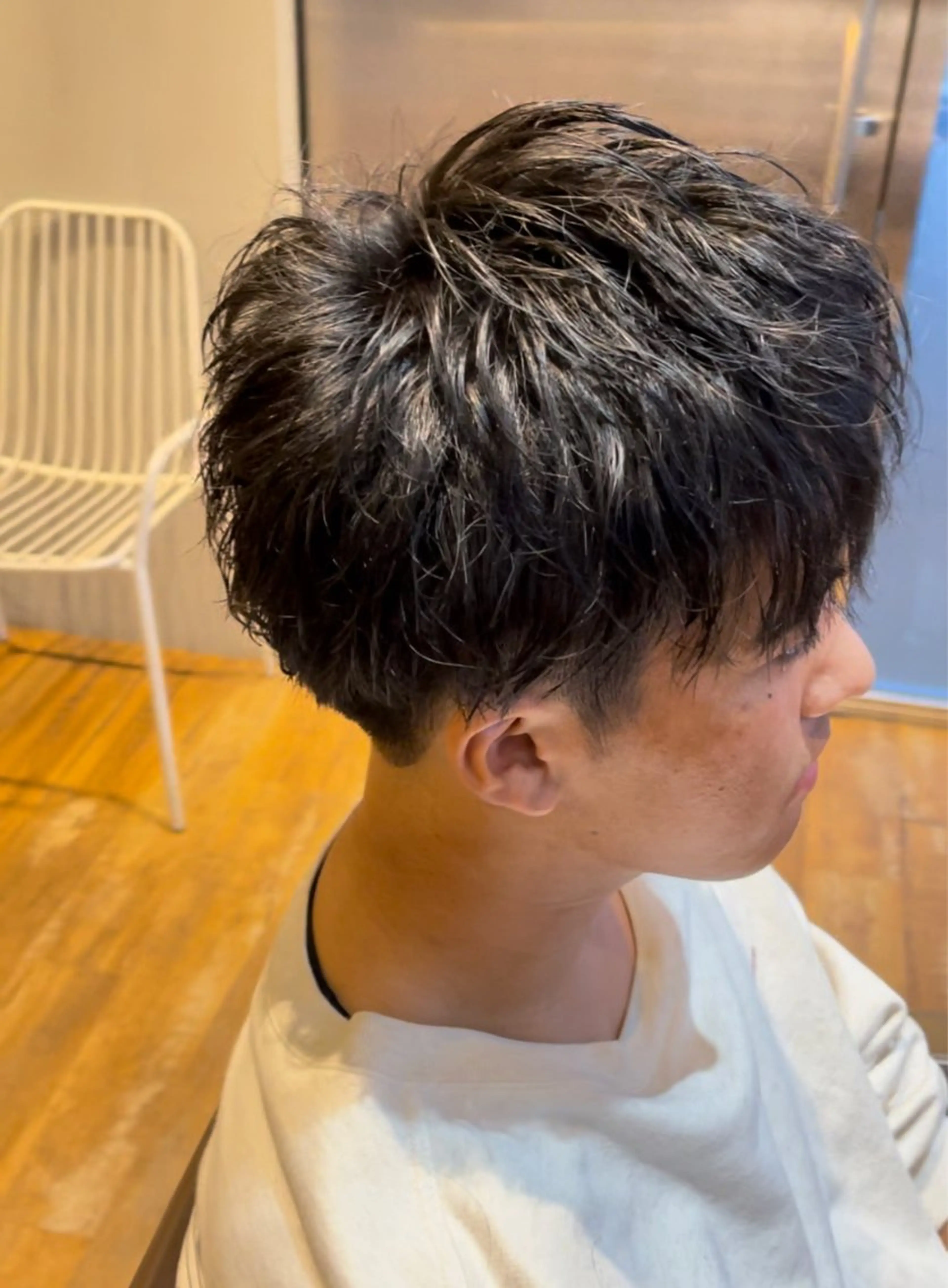 パーマ メンズ メンズパーマ ツイストスパイラルパーマ 波巻きパーマ スパイラルパーマ CUORE HAIR ange水戸所属・🌟パーマリスト 鈴木雄大🌟のヘアスタイル