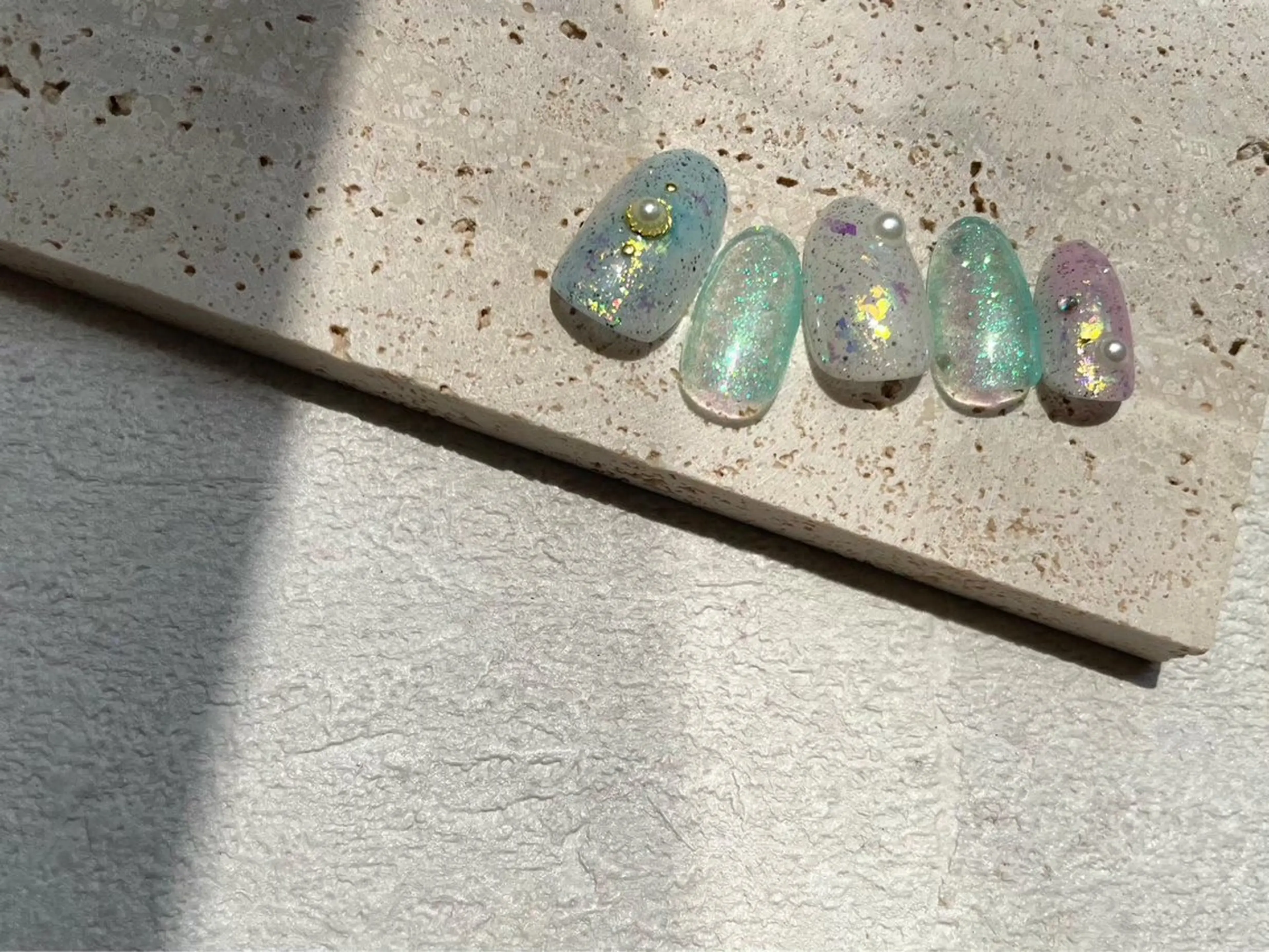 ネイル ⭐︎休業中の練習⭐︎ JNA認定講師髙橋のネイルデザイン