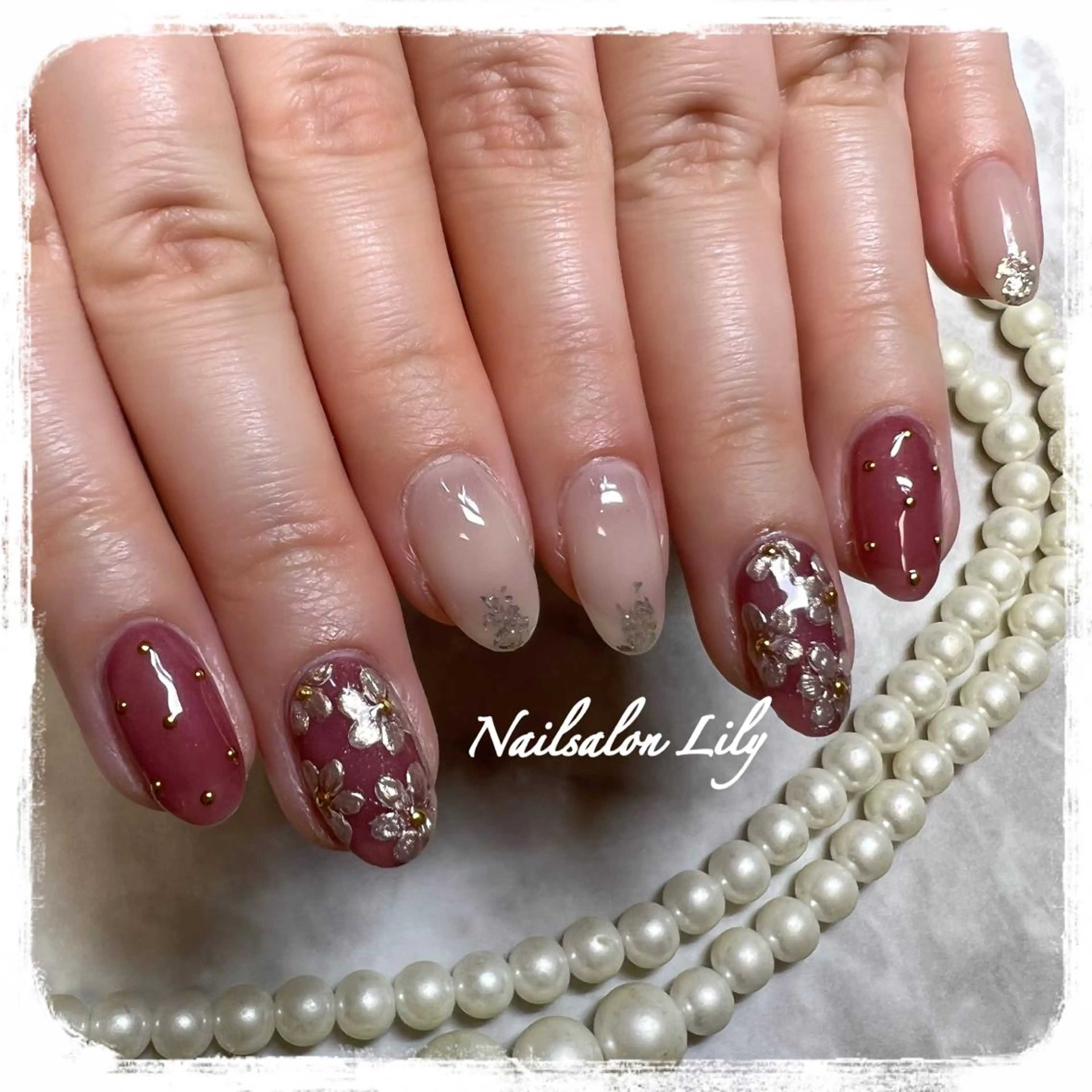 ネイル ハンドネイル Nailsalon Lilyのネイルデザイン