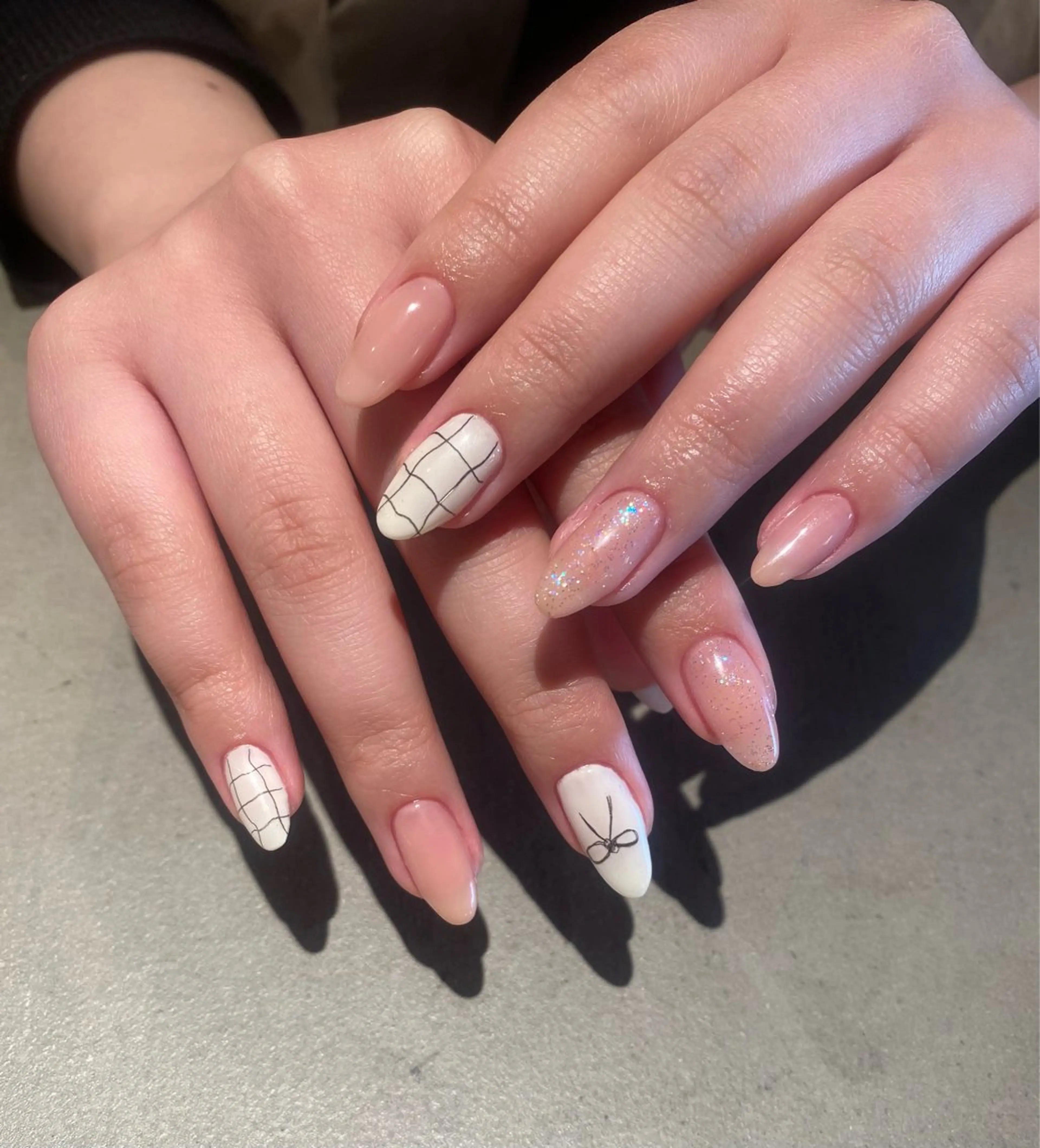 ネイル 藤井 里緒奈のネイルデザイン