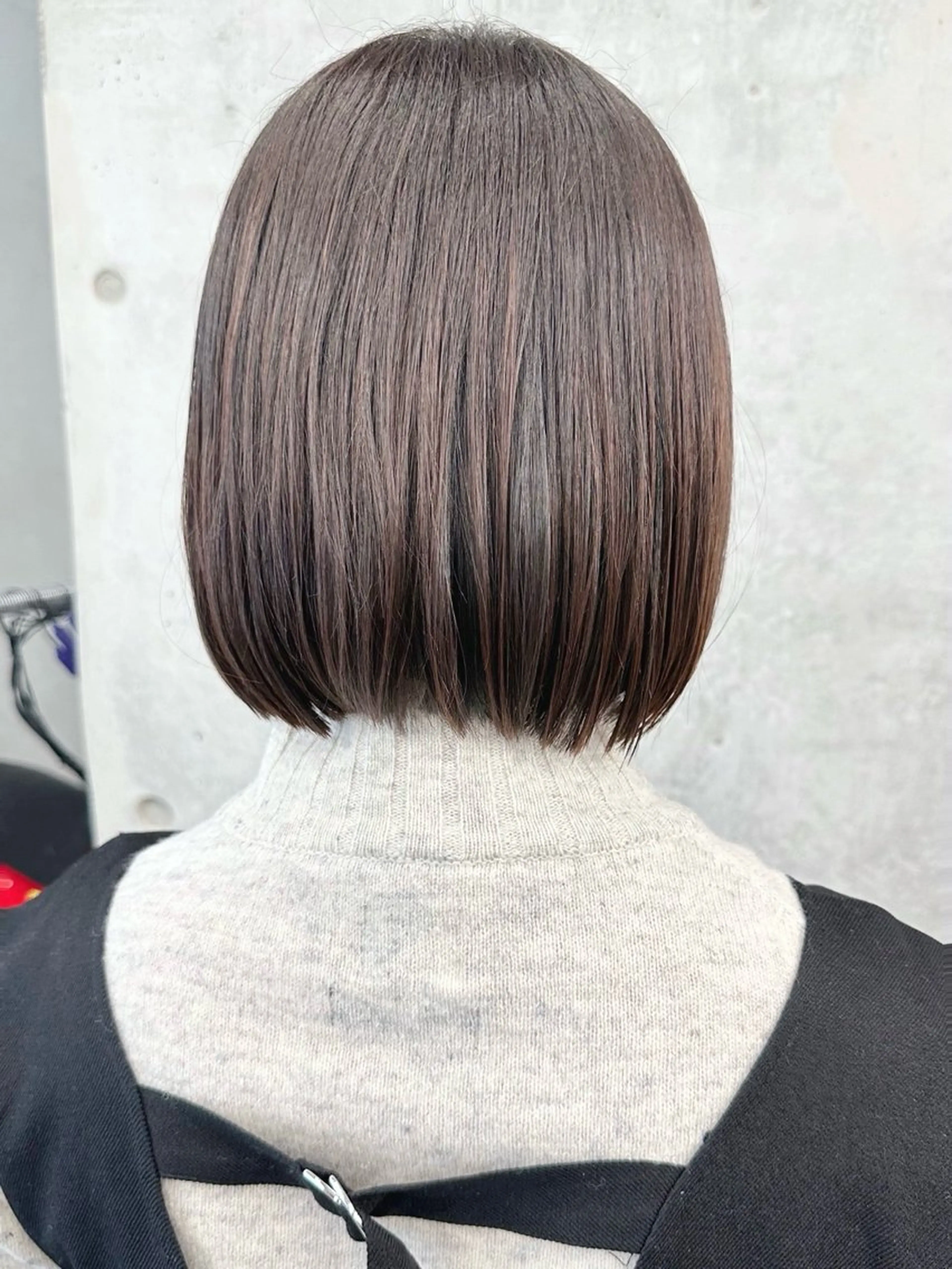 ミディアム 小顔ボブ/お悩み解決 /ボブパーマ/とういのヘアスタイル