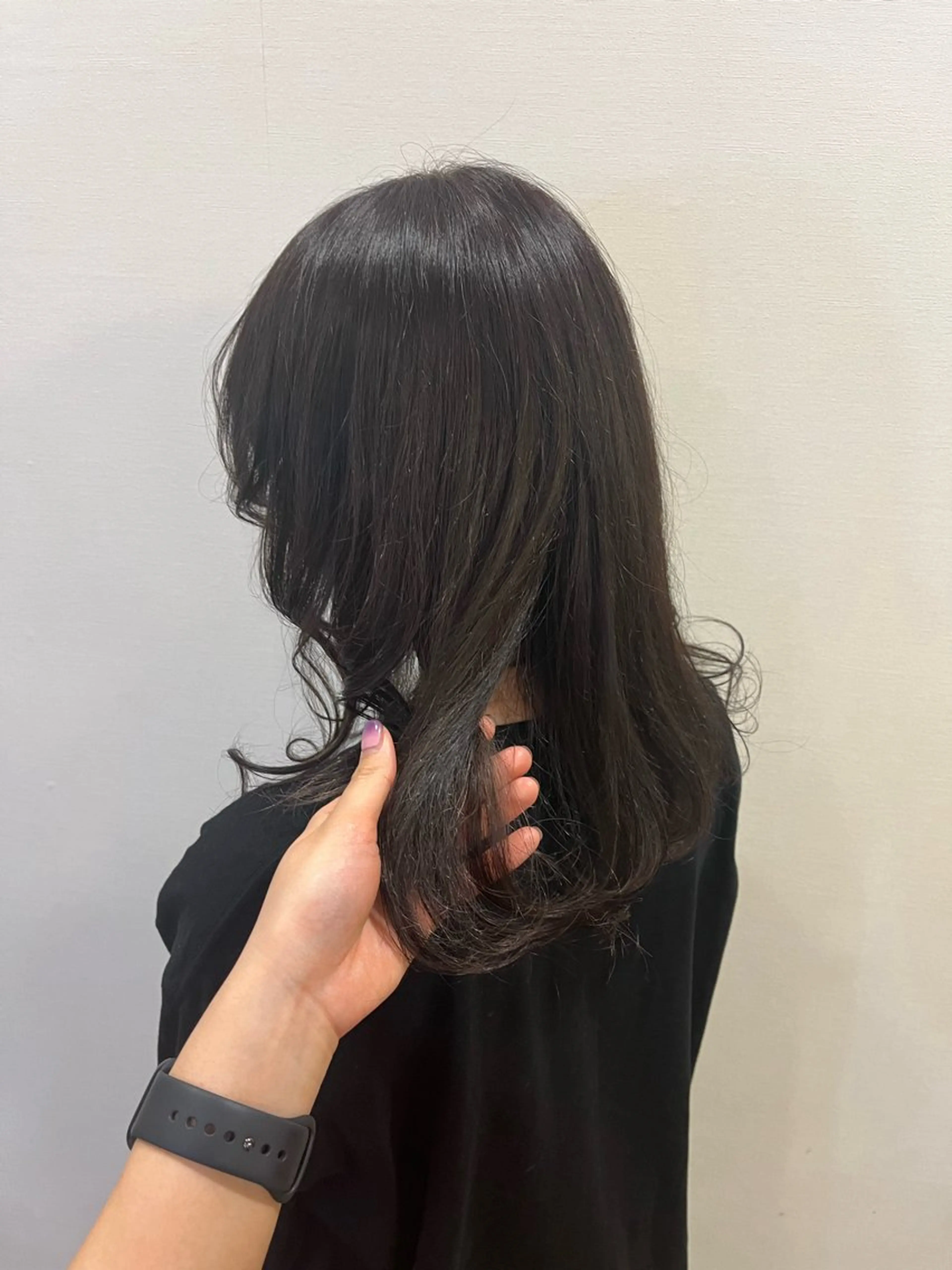 セミロング anon所属・田中 結月のヘアスタイル