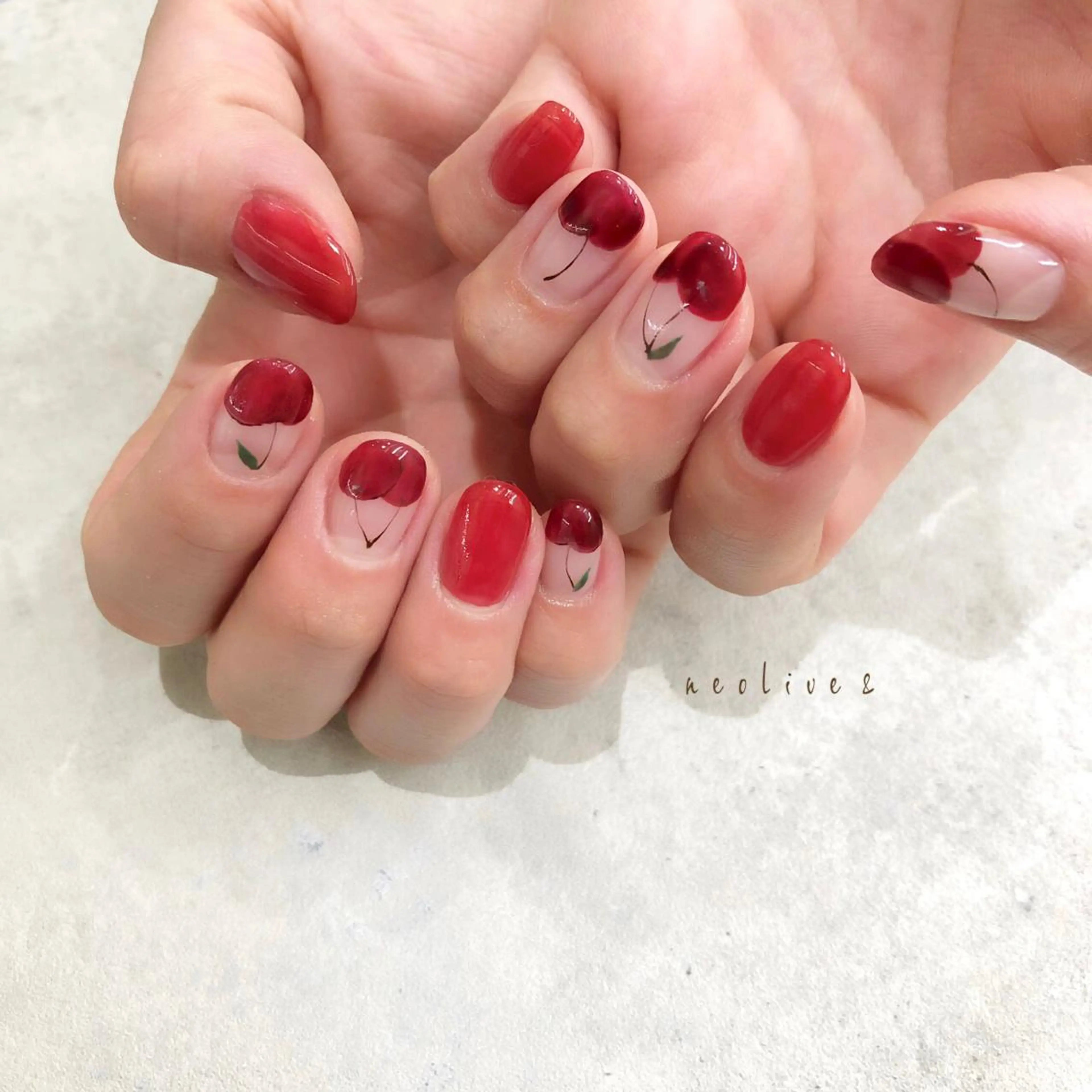 ネイル 持ち込み Yuriko Omi パラジェル/渋谷のネイルデザイン