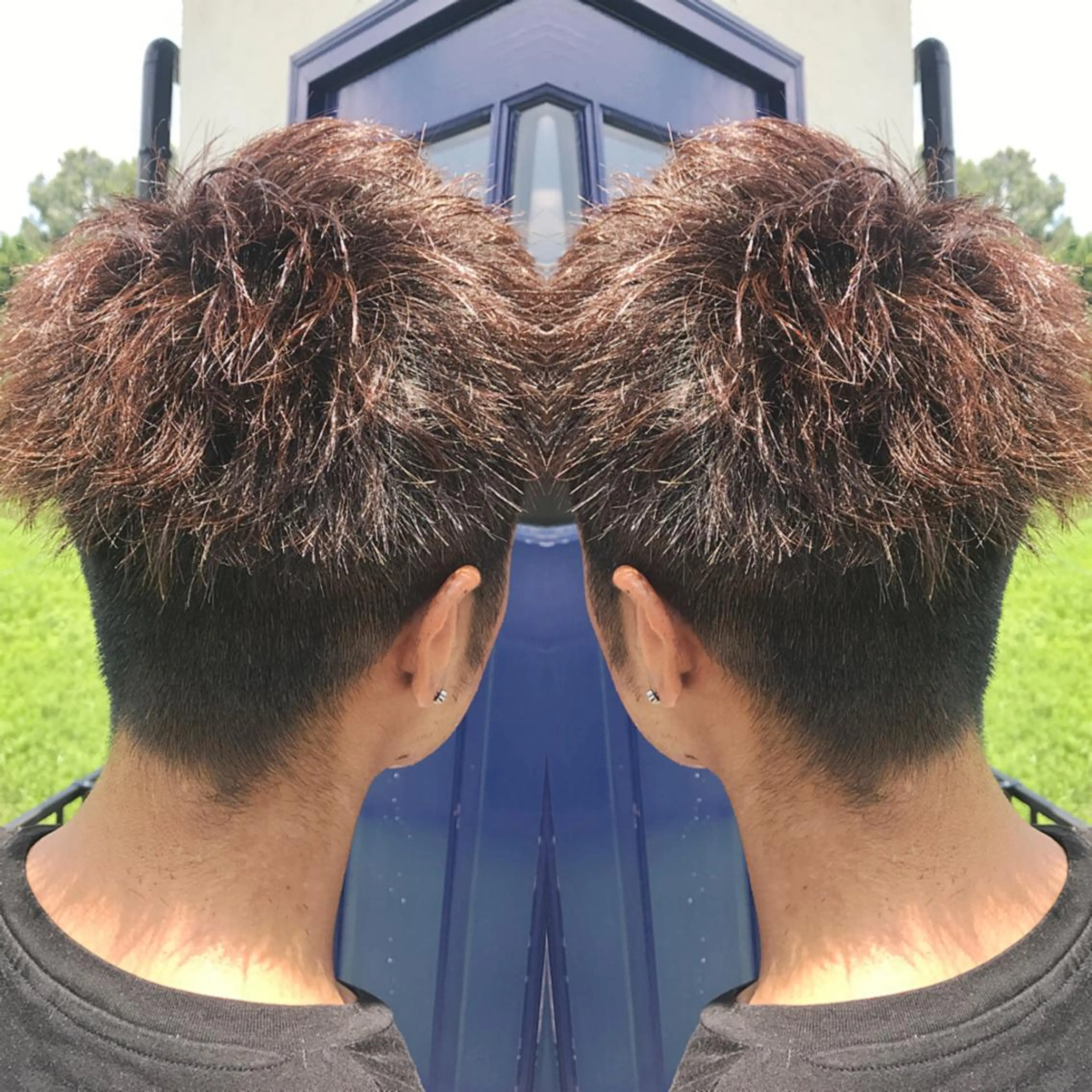 ショート パーマ メンズ cecil hair所属・重政 和樹のヘアスタイル