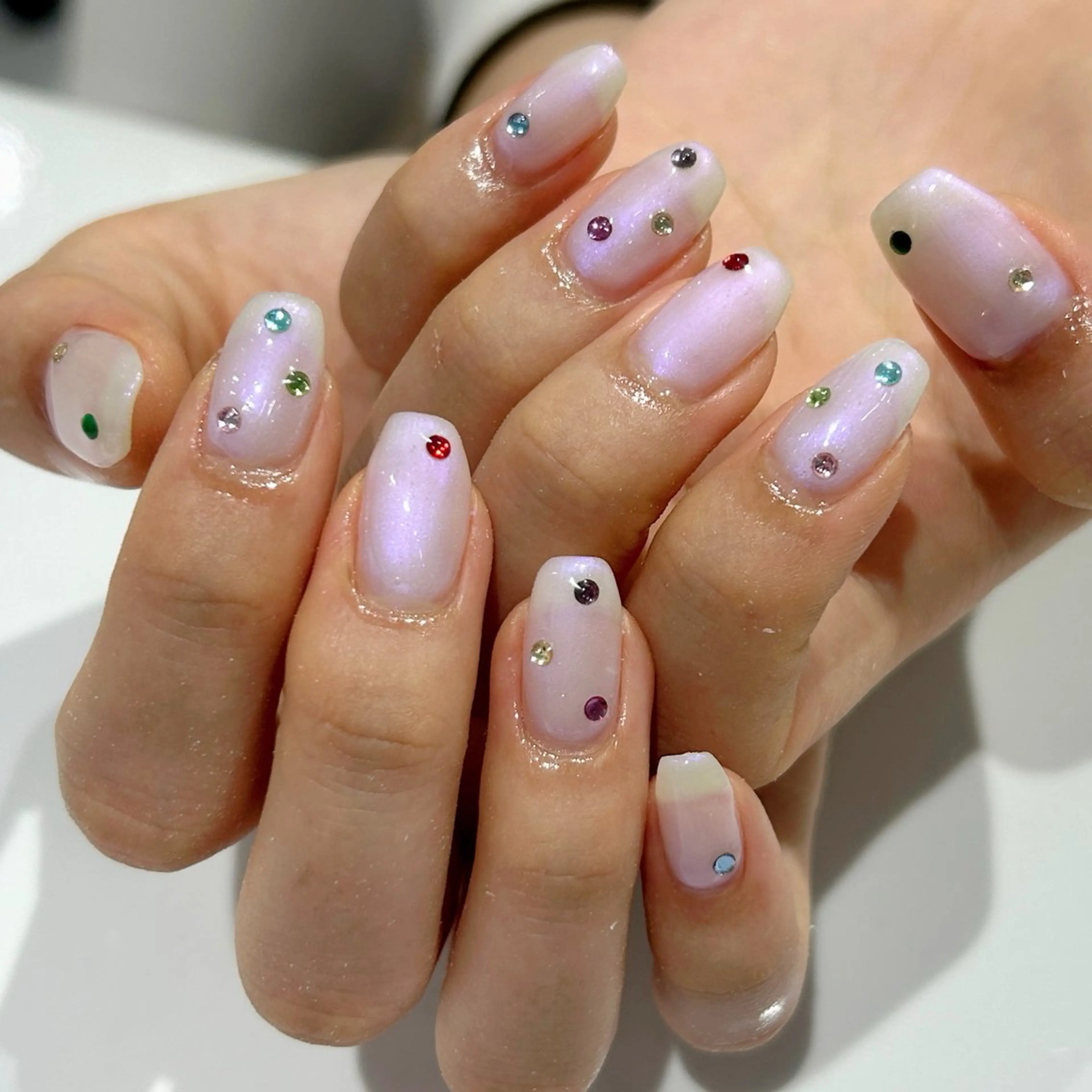 ネイル はあとねいる筑紫口店 Hitomiのネイルデザイン