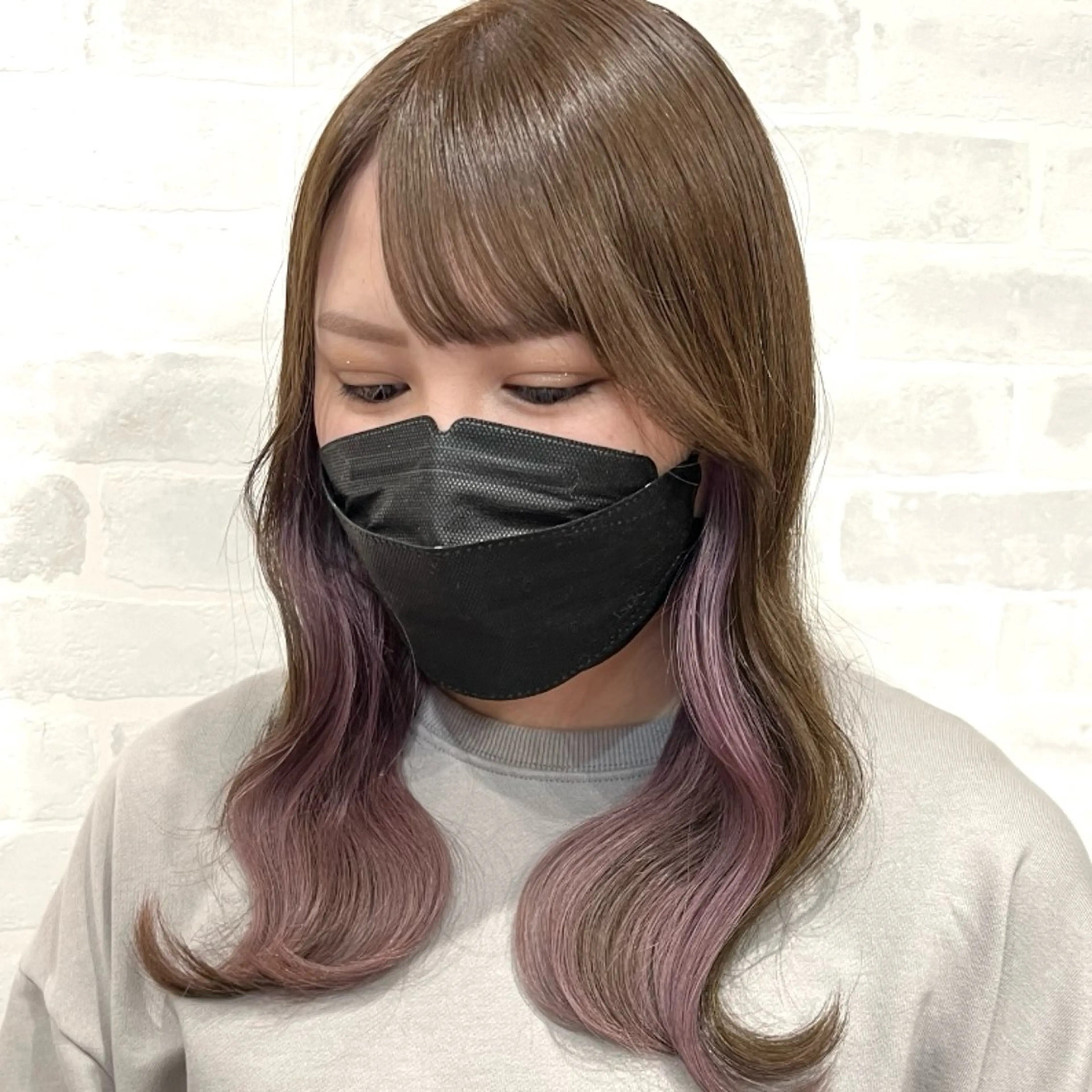 ロング カラー PETZjasmine所属・顔周りカット/透明感 カラー🤍大塚蛍のヘアスタイル