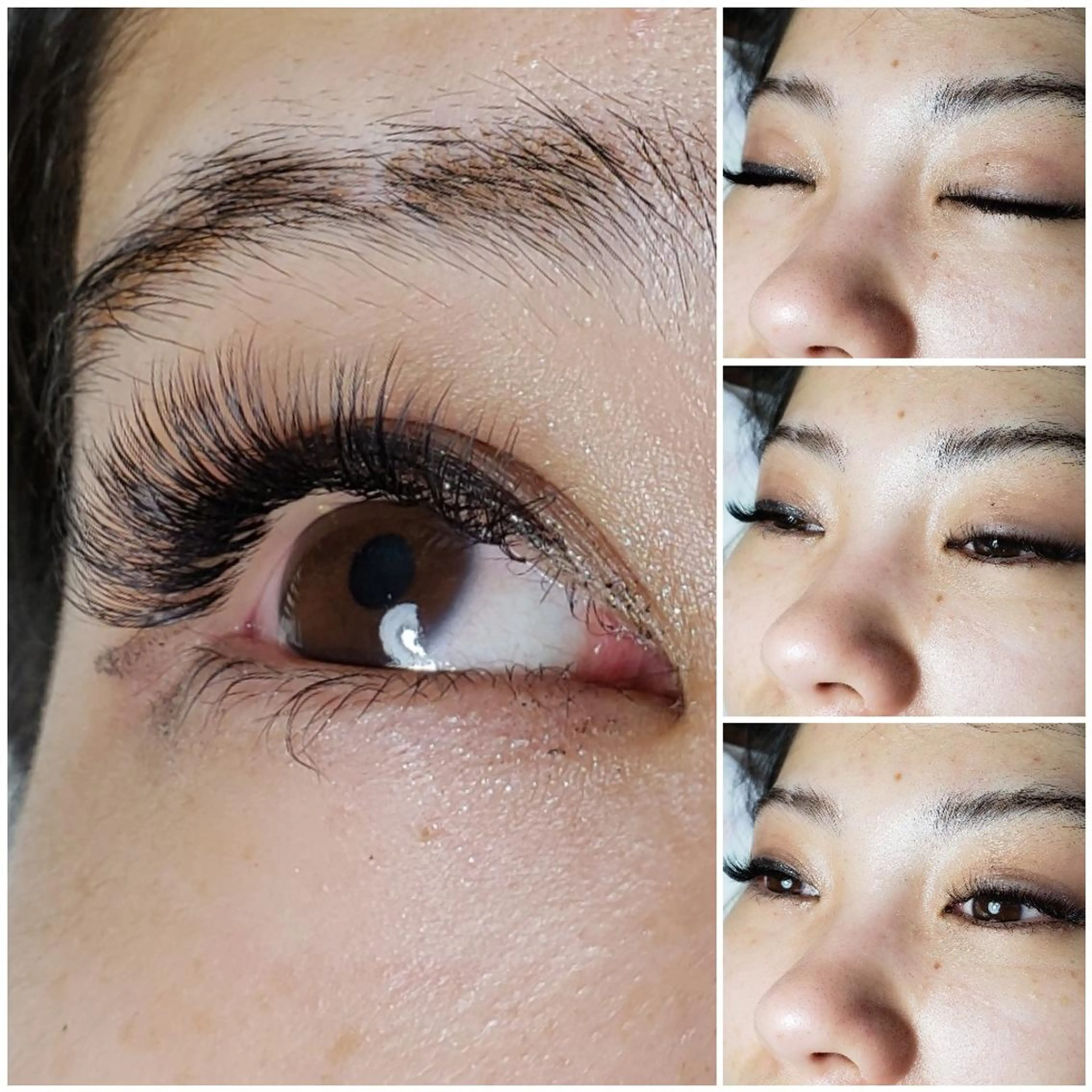 マツエク・マツパ Cカール ナチュラル ボリュームラッシュ マツエク Rouge ・ K  　のマツエク・マツパデザイン