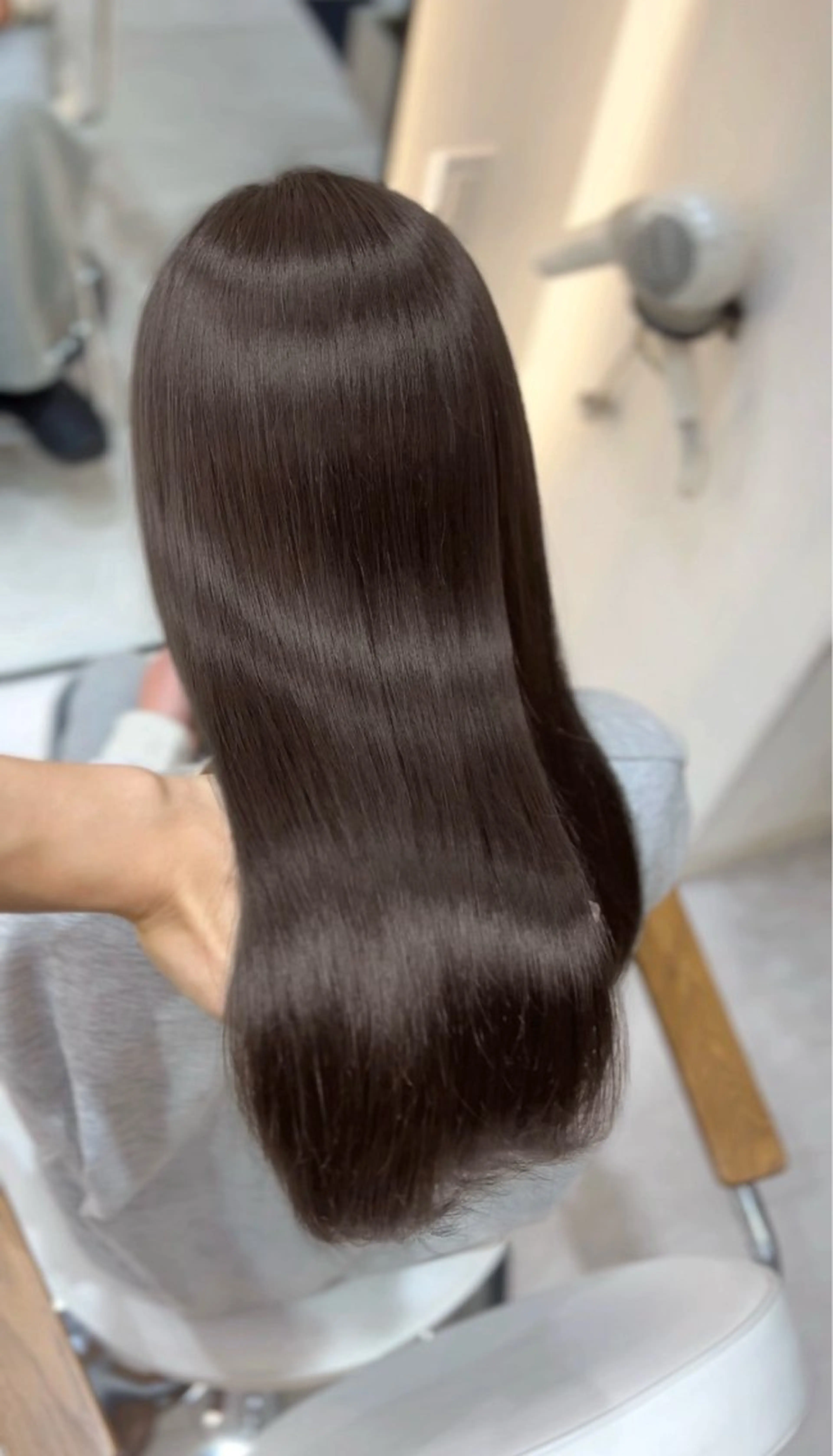 ロング カット ヘアカラー トリートメント 学生人気No1🩶 韓国風/艶髪/てるしのヘアスタイル