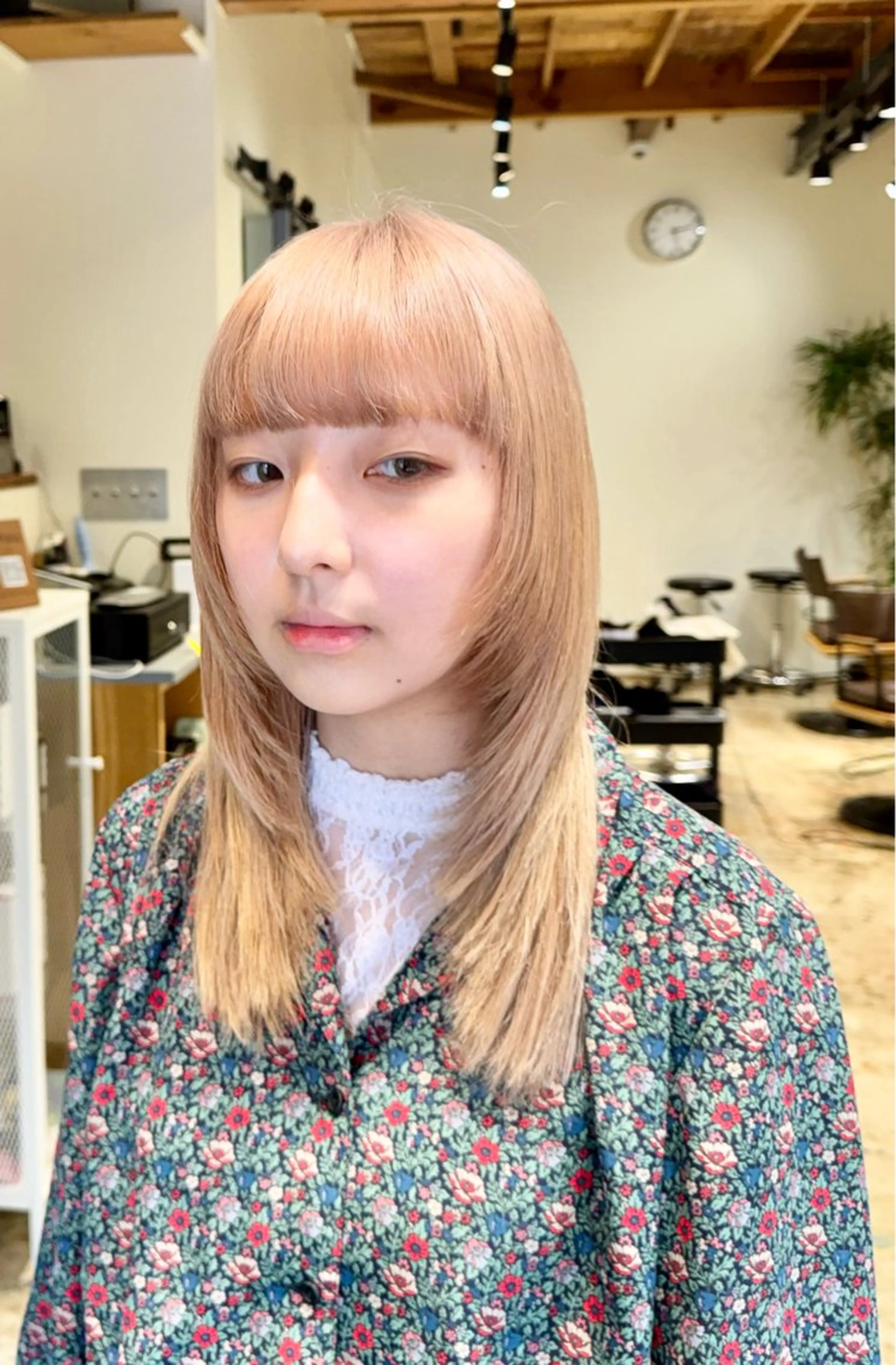 カット＋カラー＋3ステップトリートメントの写真