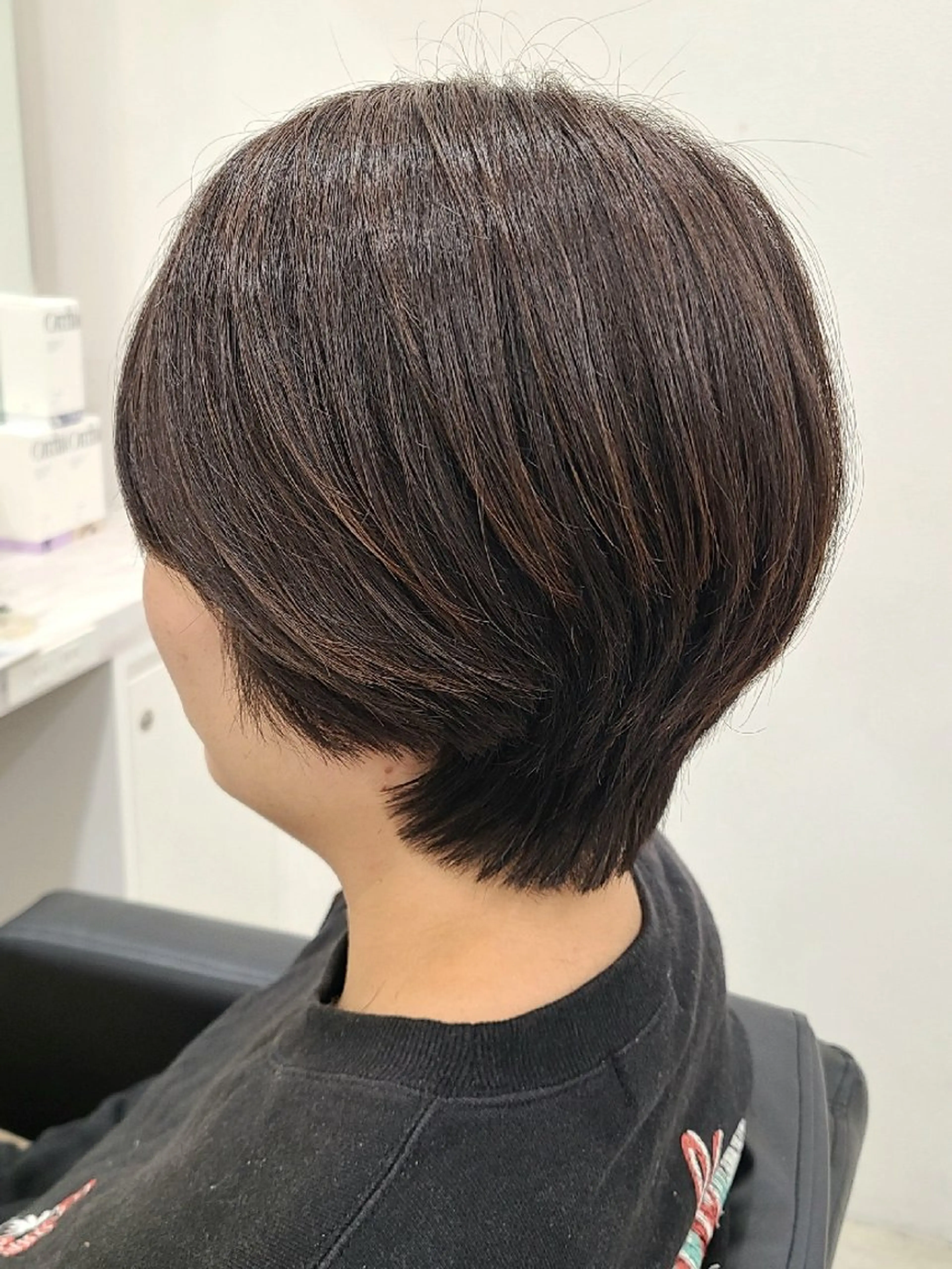 ショート ショートヘア カット 桐島 令奈のヘアスタイル