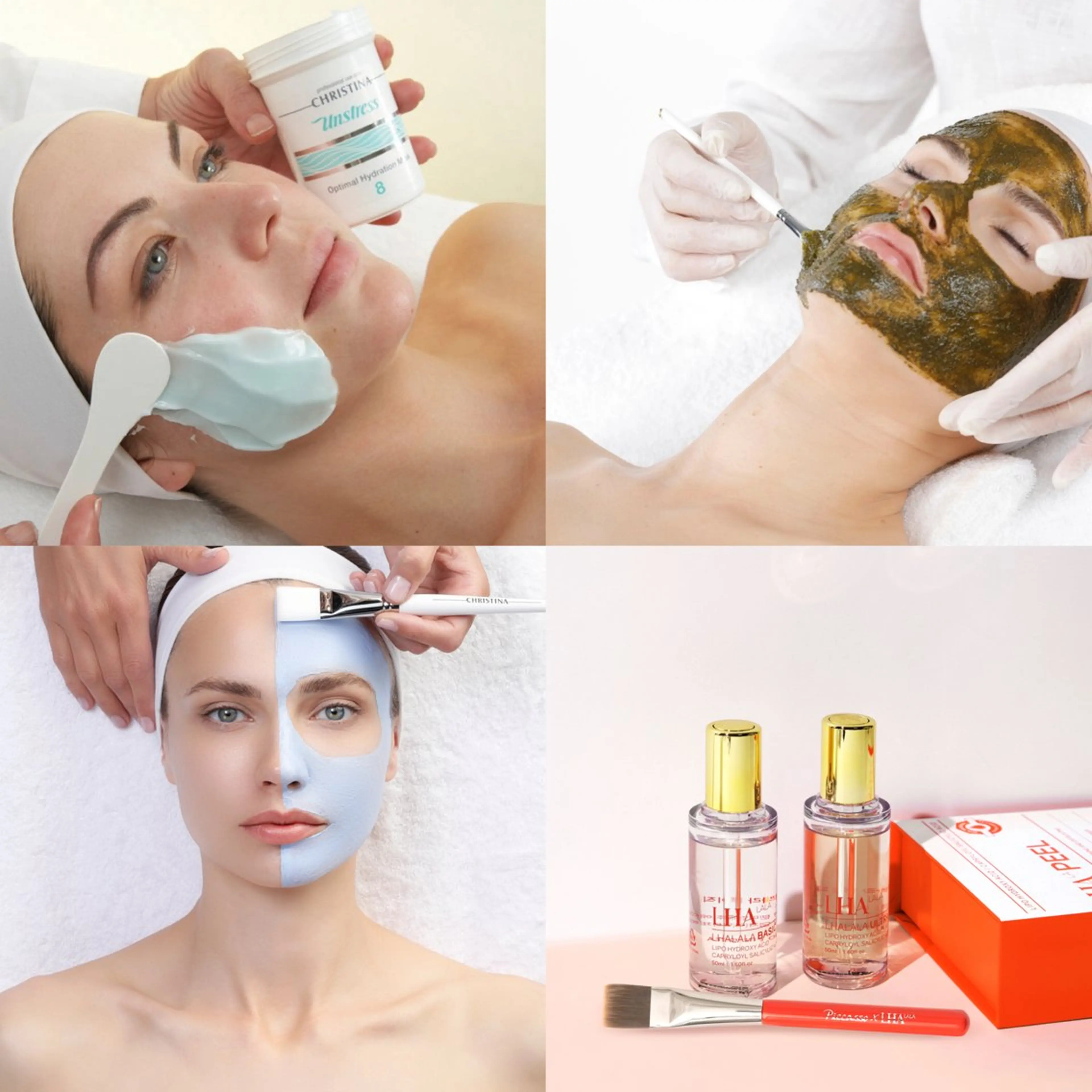 クリスティーナ・ララピール5種から選べるピーリングとLDMで美容液orマスクの成分を導入＊の写真