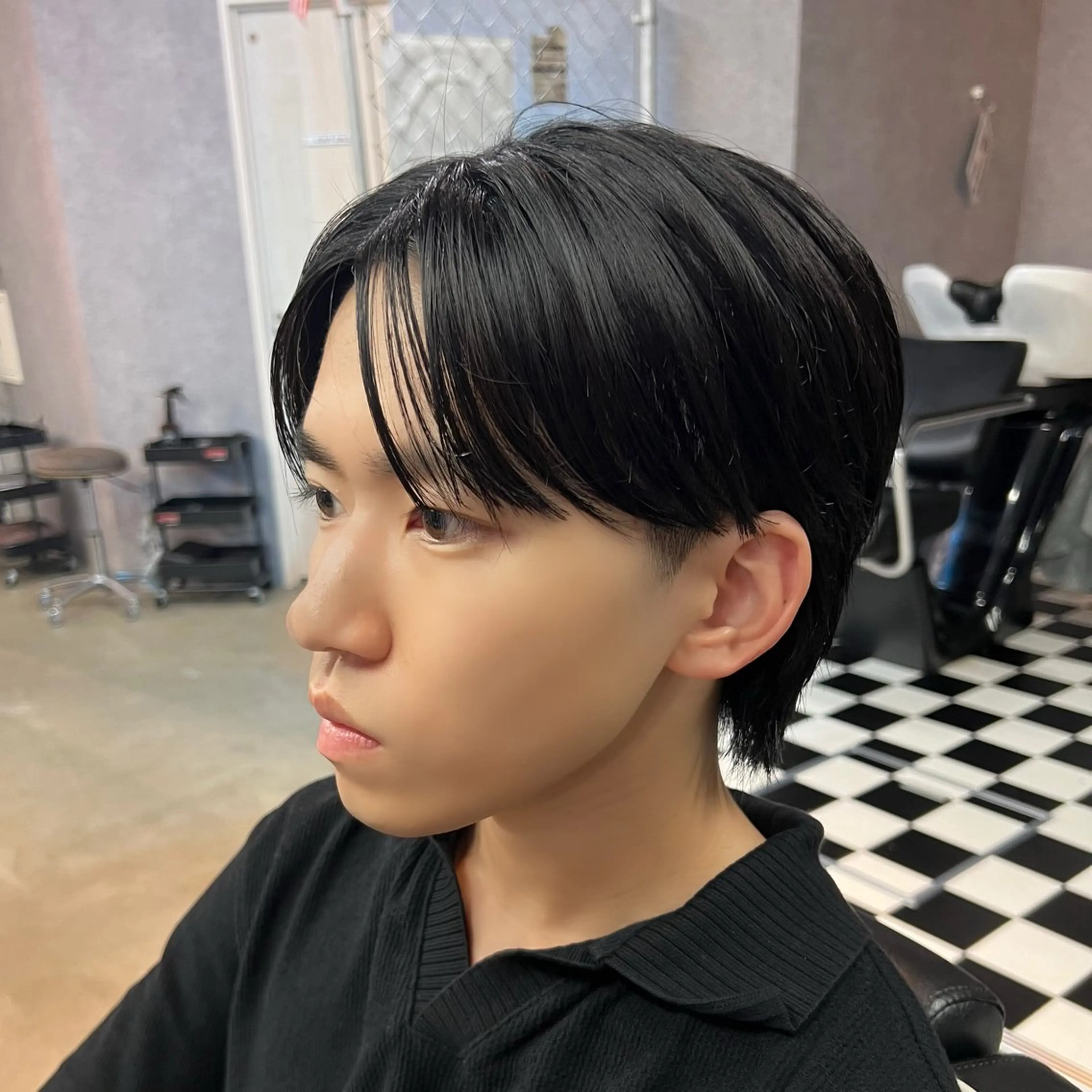 ミディアム 🥸MENIN 相模 大野メンズ専門🥸のヘアスタイル