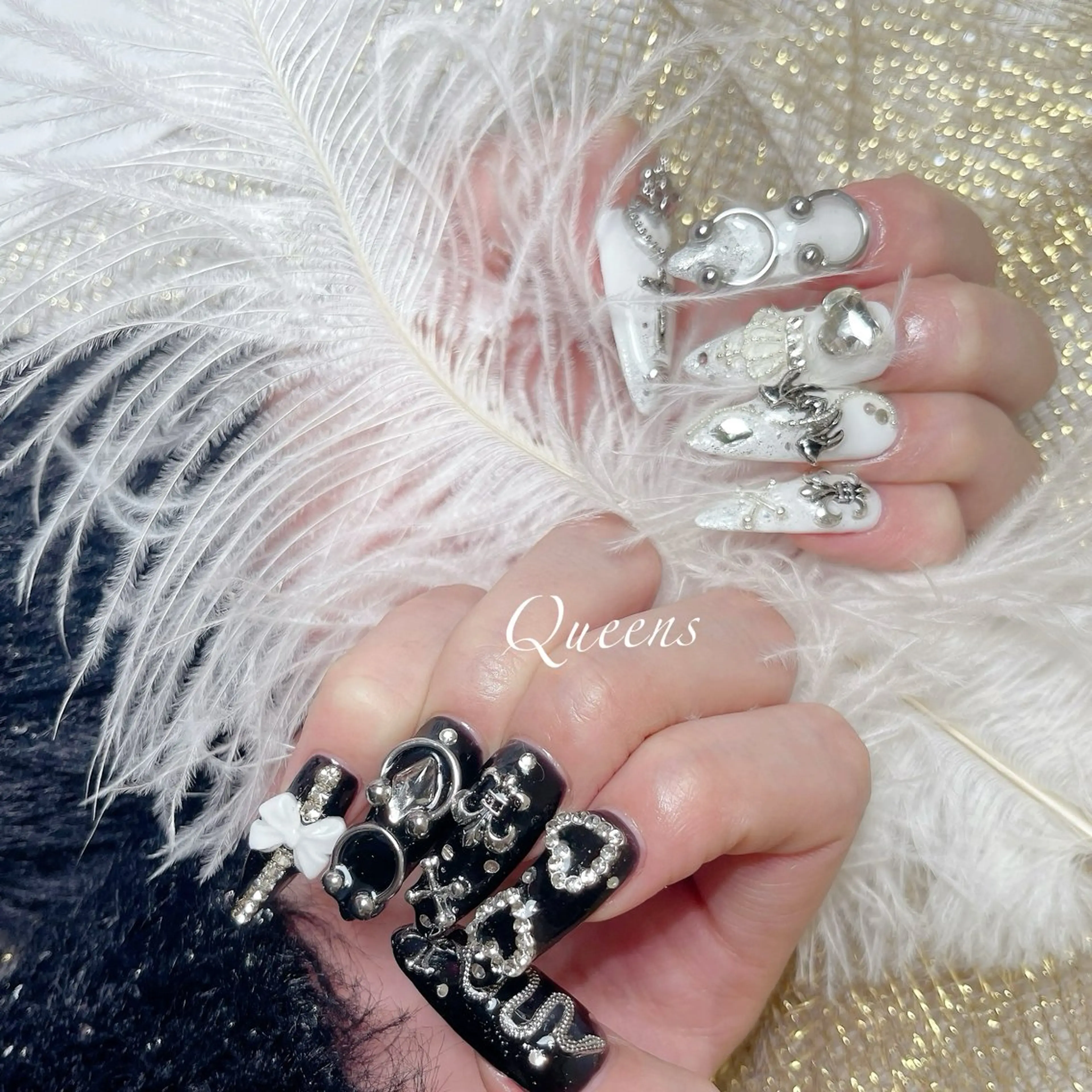 ネイル ハンドネイル Queens マオのネイルデザイン