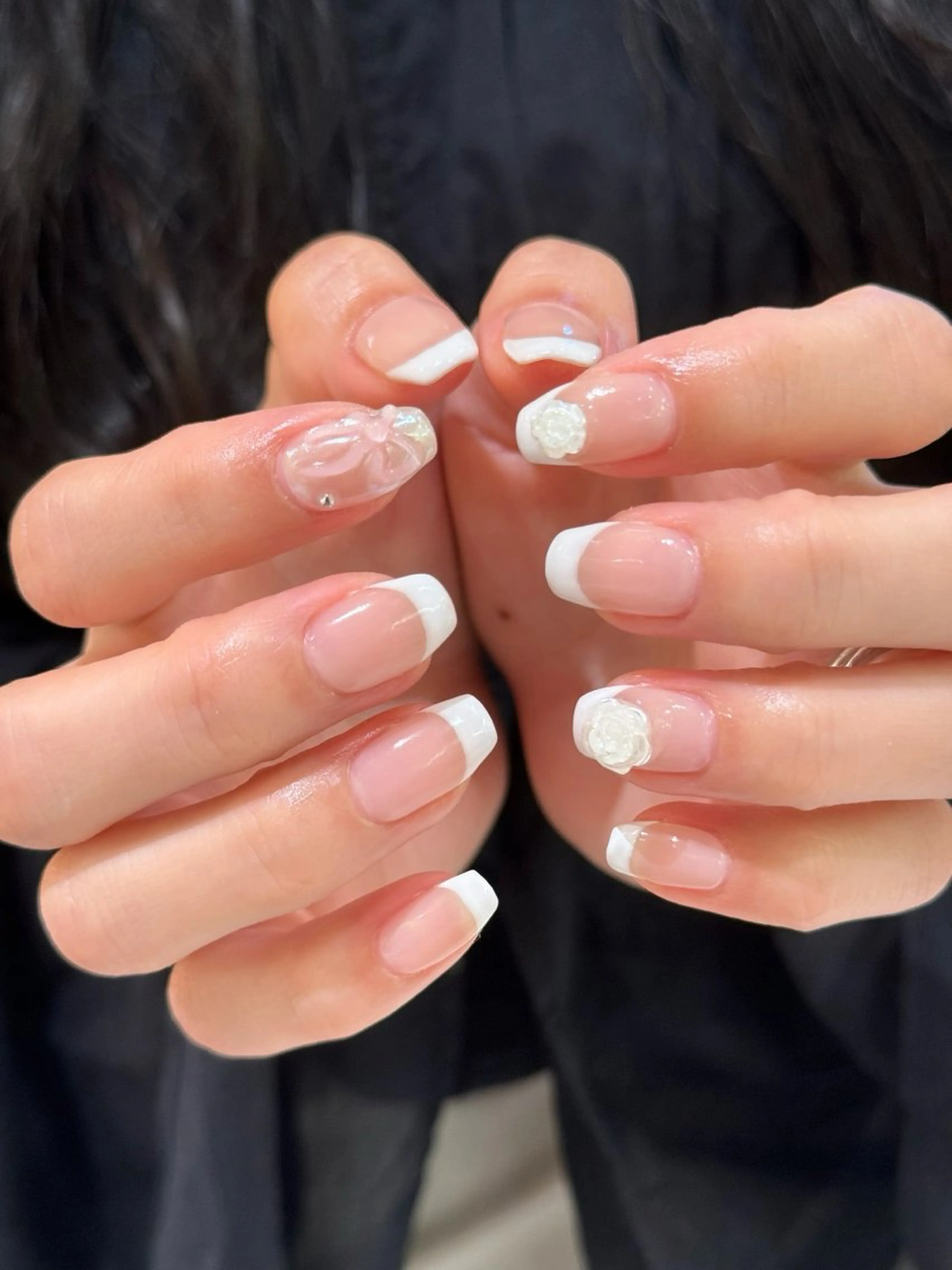 ネイル ハンドネイル なぽ ❤︎ y2k/韓国nailのネイルデザイン