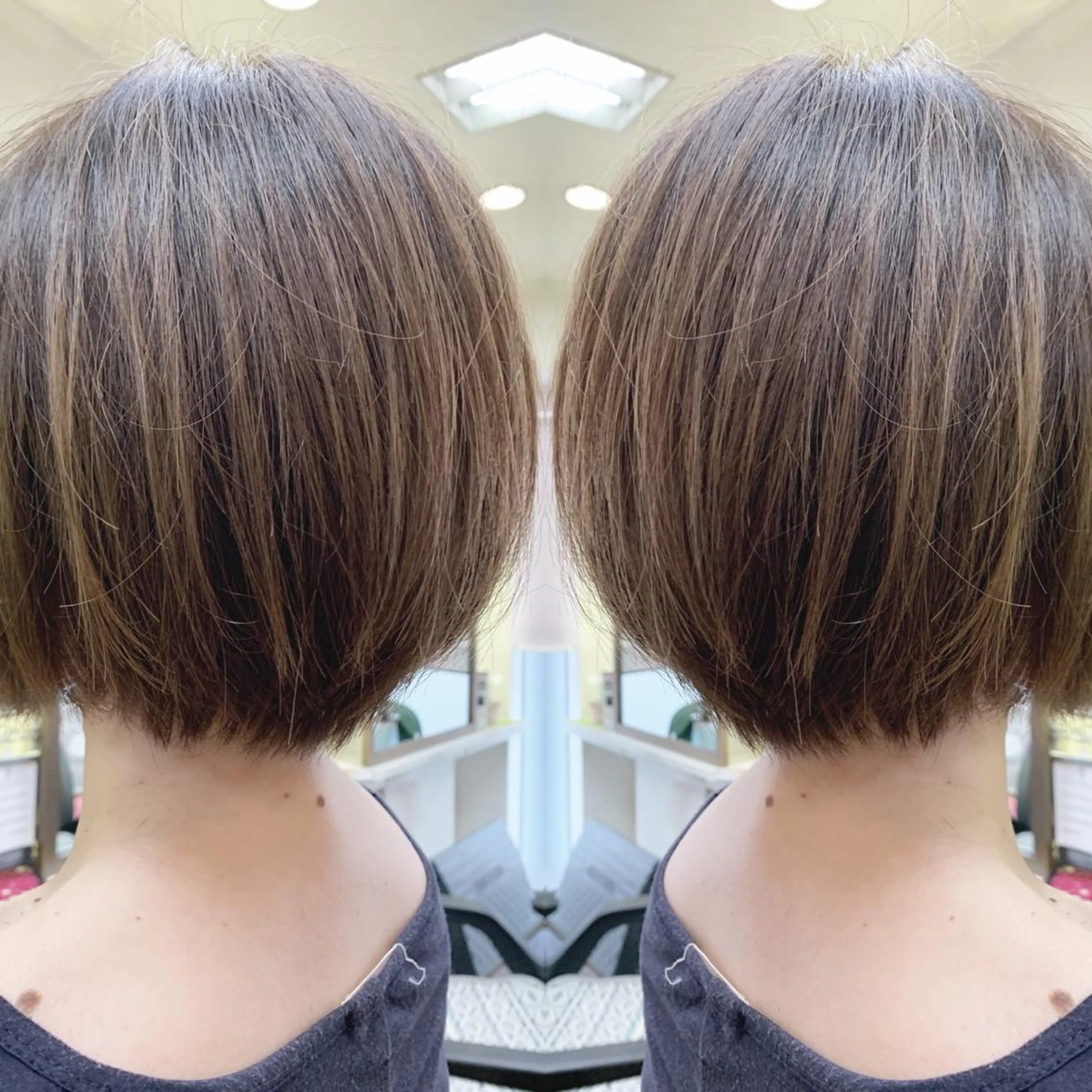 ショート ボブ カット H所属・H (エイチ) 烏丸御池店のヘアスタイル