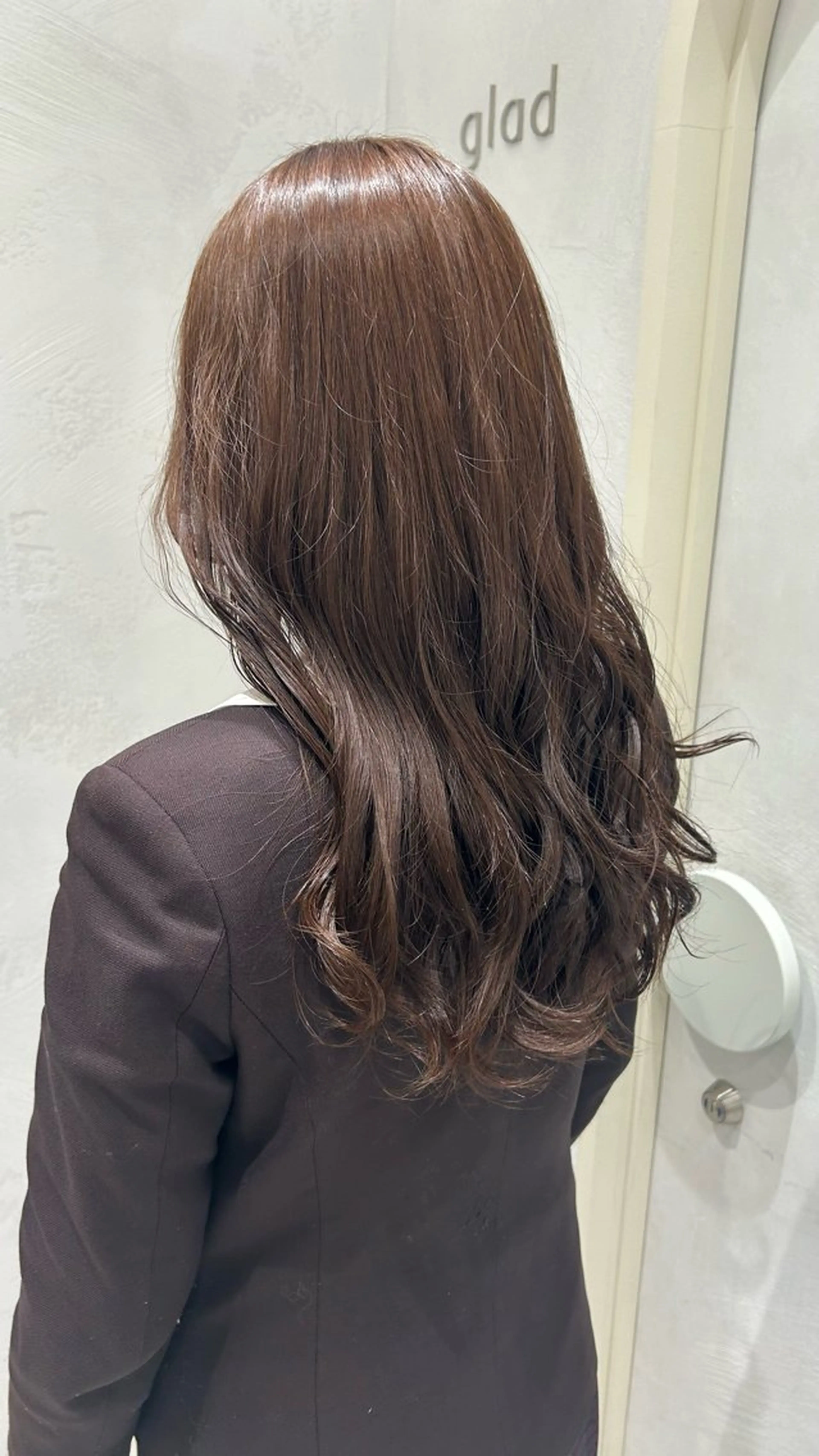 カラー ブラウンカラー 透明感カラー 寺田 雅のヘアスタイル