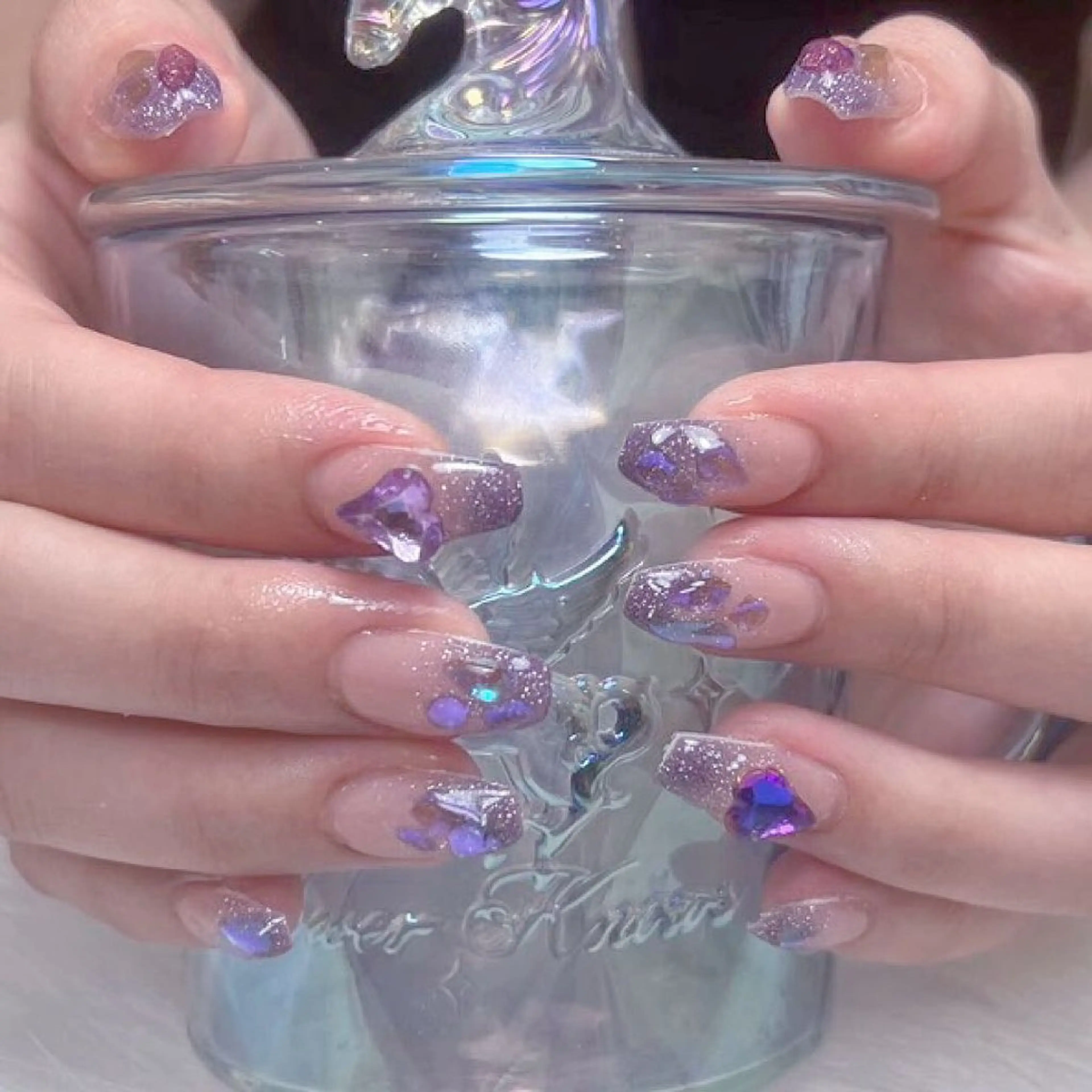 ネイル スカルプネイル ハンドネイル DEMAIN- 🕊️のネイルデザイン