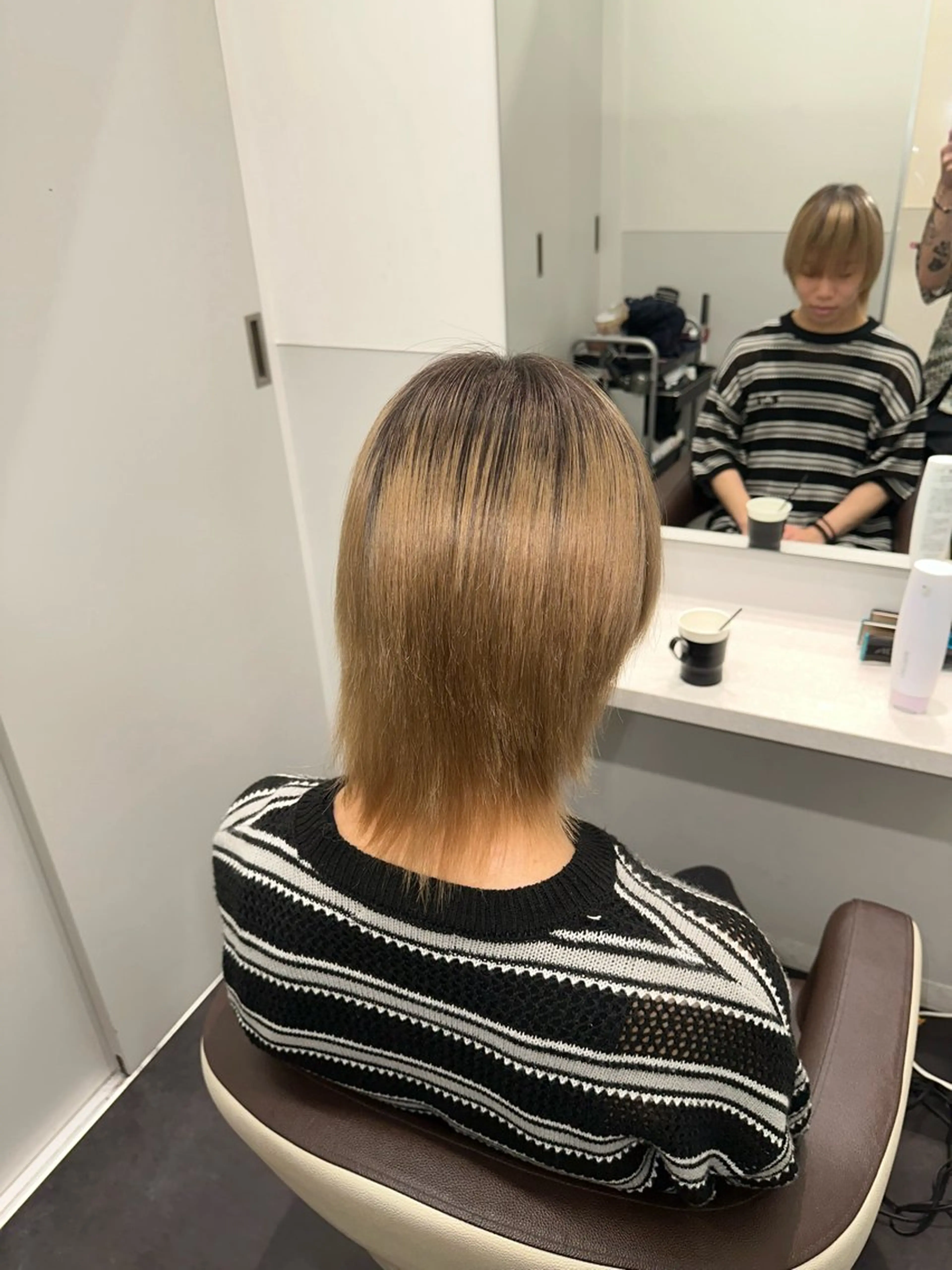 ショート Wisteria所属・美髪特化✨ 伊織✨縮毛矯正✨のヘアスタイル